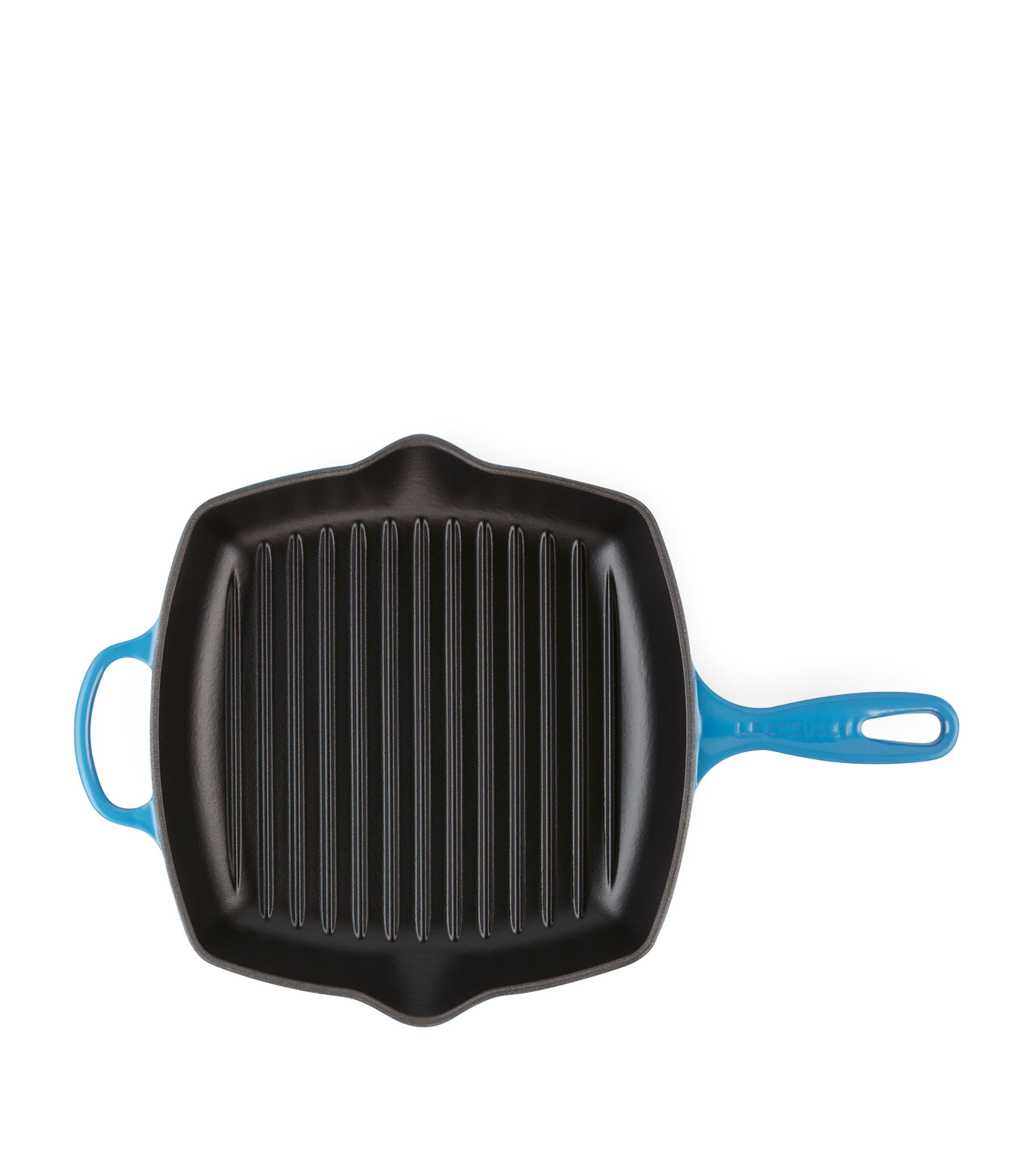 Cast Iron Square Grillit (26cm) AZURE BLUE Image 3