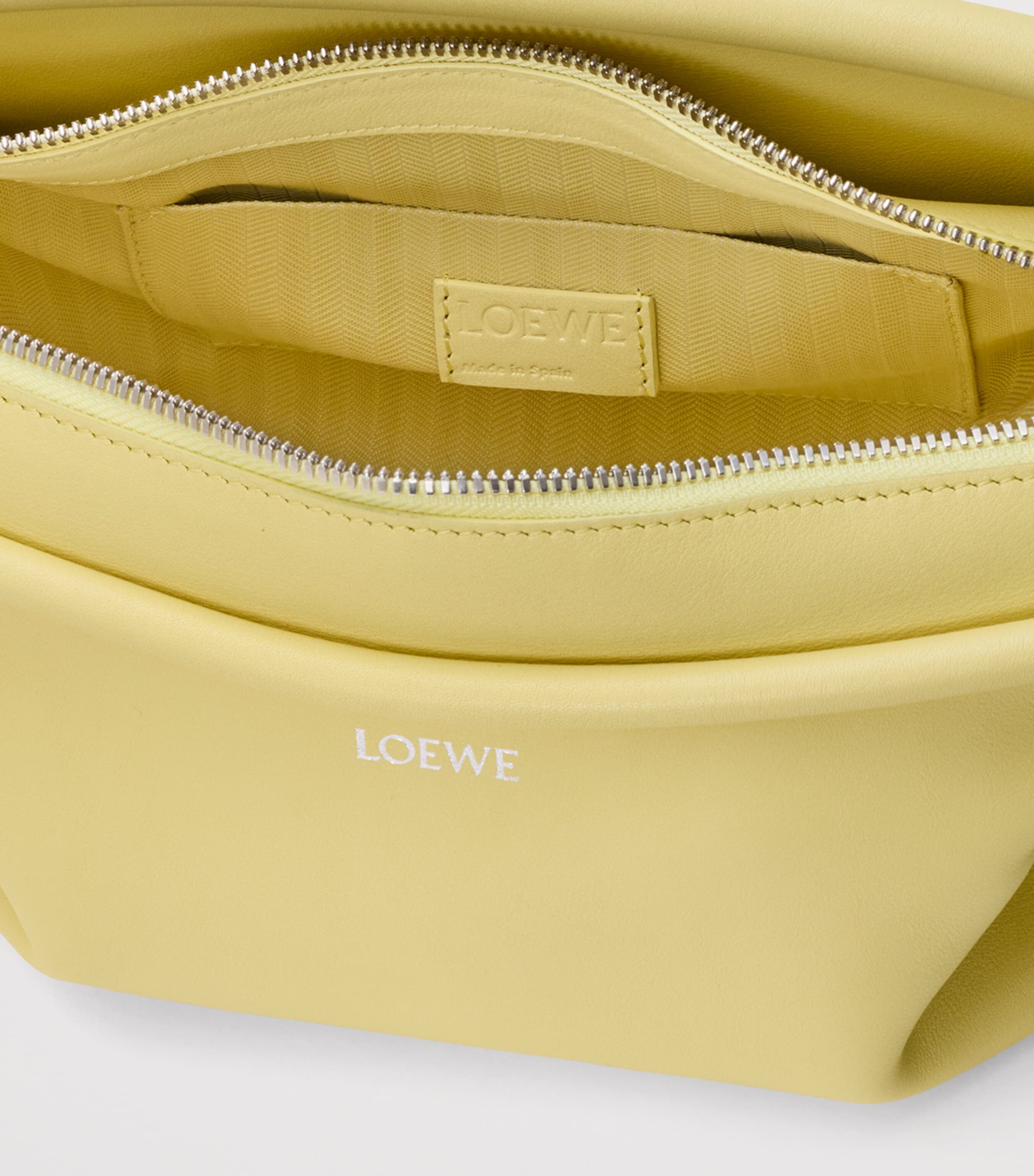 LOEWE Small Leather Whisker Shoulder Bag Vanilla Image 10