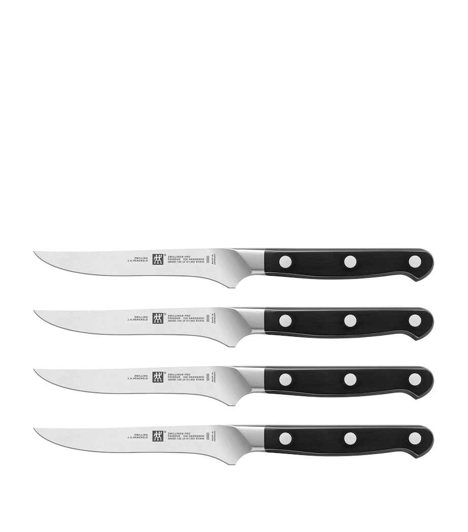Zwilling Pro Steak Knife (Set of 4) Silver Image 1
