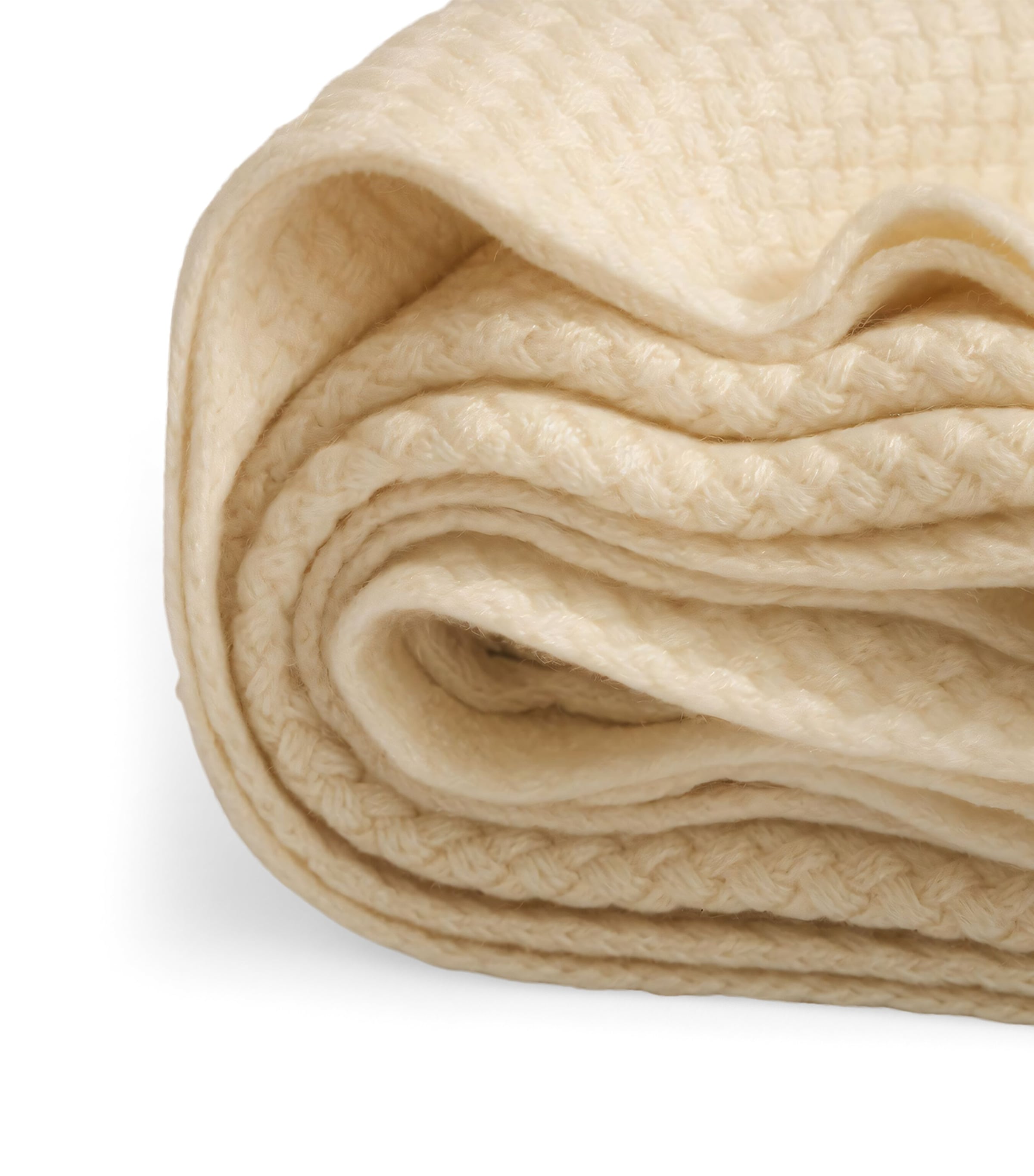 Oyuna Cashmere Maple Bedspread (250cm x 200cm) Ivory Image 2