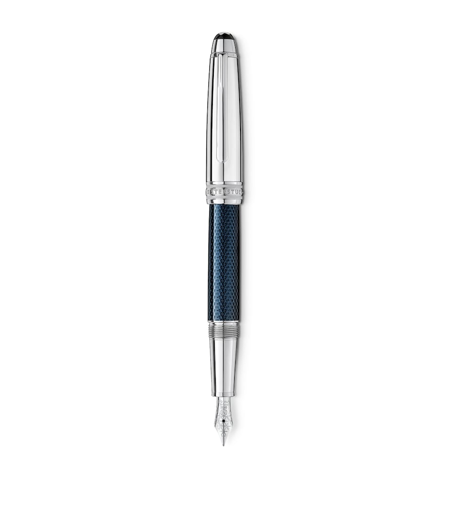 Montblanc Meisterstück Solitaire Blue Hour Classique Fountain Pen Image 1