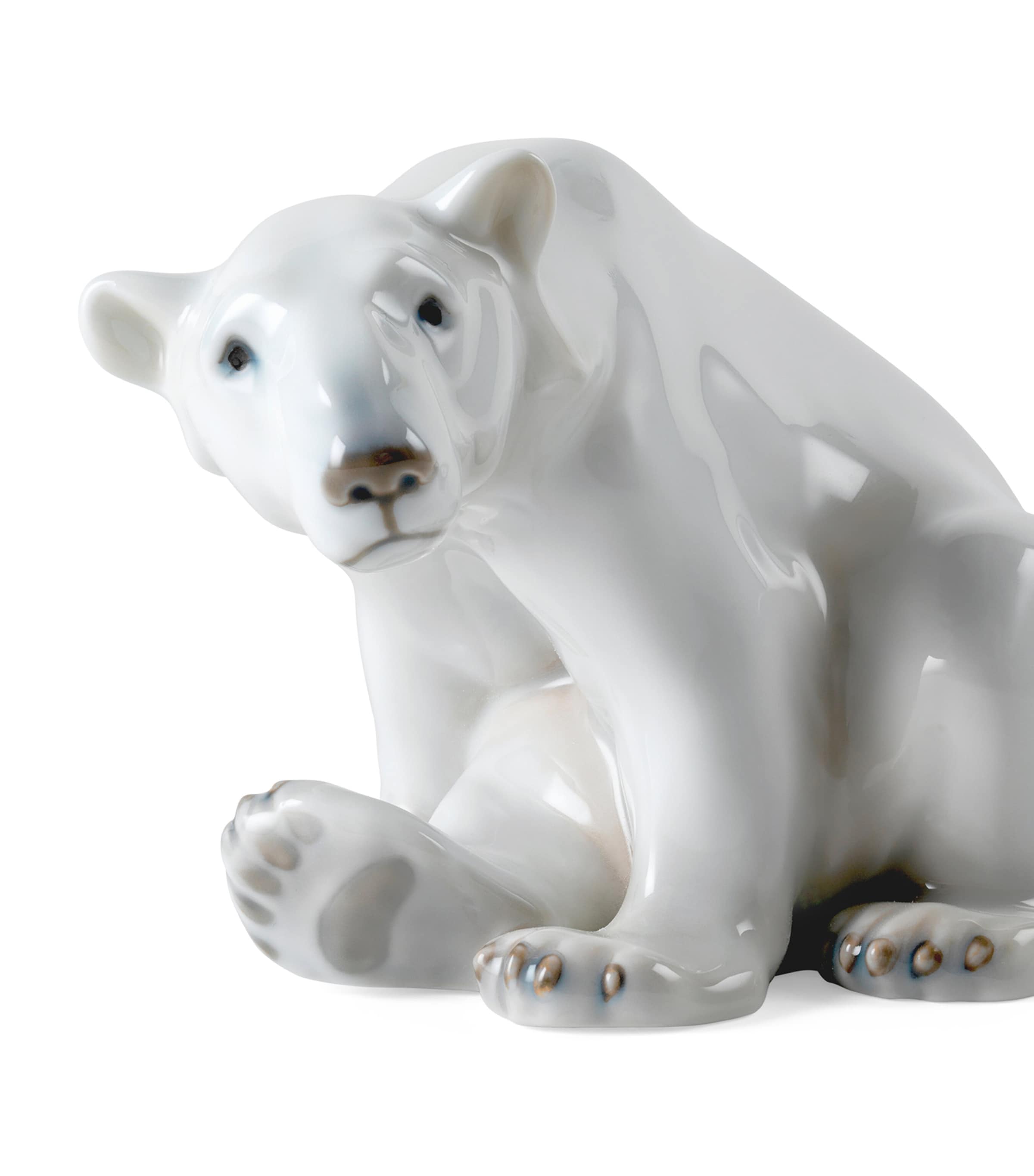 Porcelain Polar Bear Figurine (12cm) MULTI Image 6