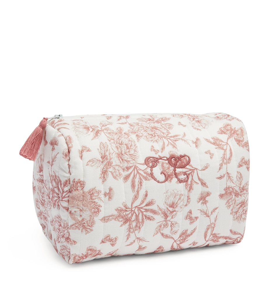 Toile de Jouy Toiletry Bag 34 BLUSH Image 3