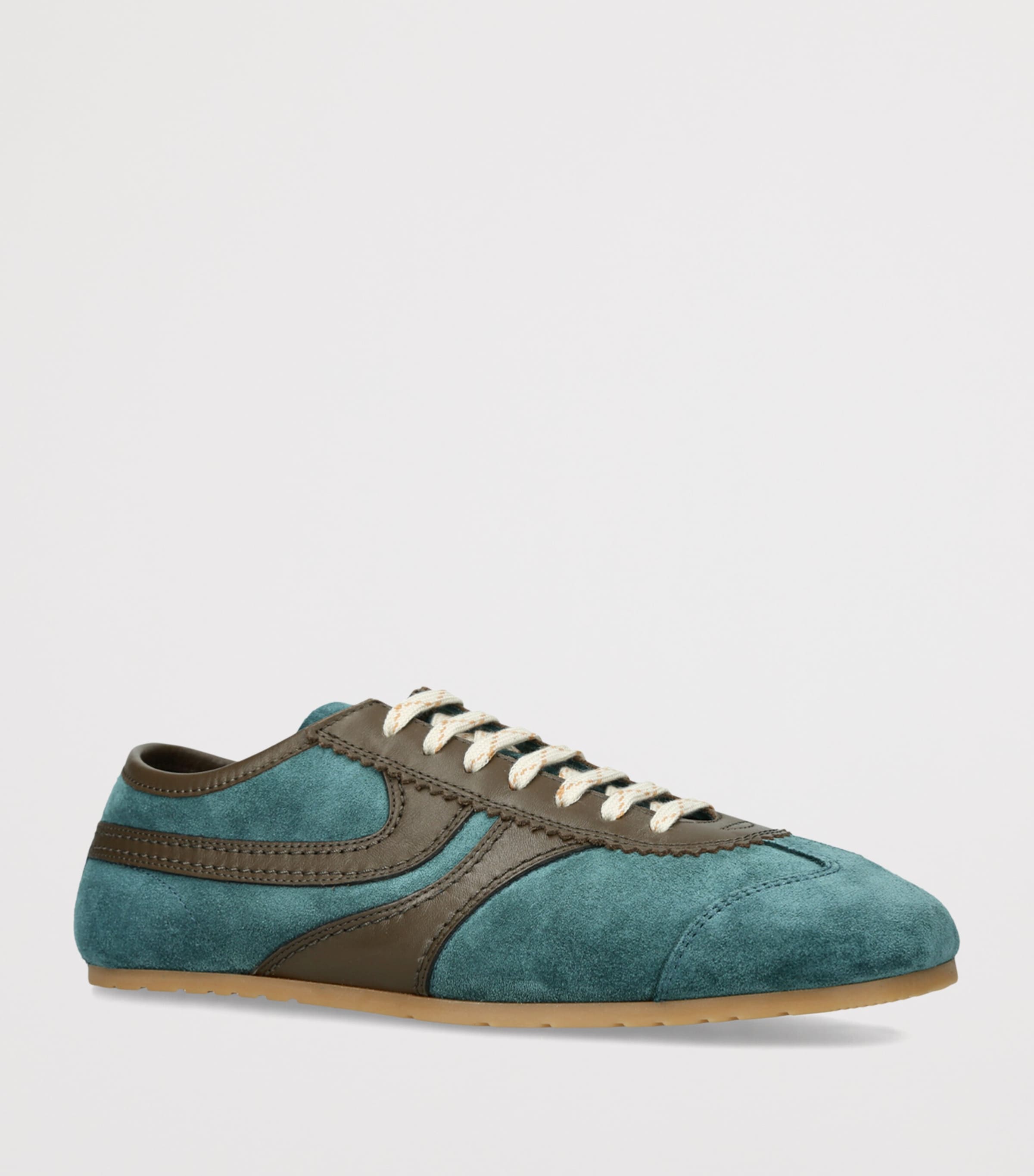 DRIES VAN NOTEN Suede Dustin Sneakers Blue Other Image 2