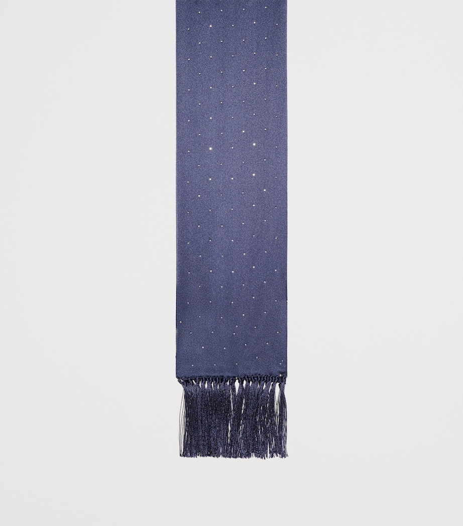TOM FORD Silk Studded Scarf Ucd Image 2
