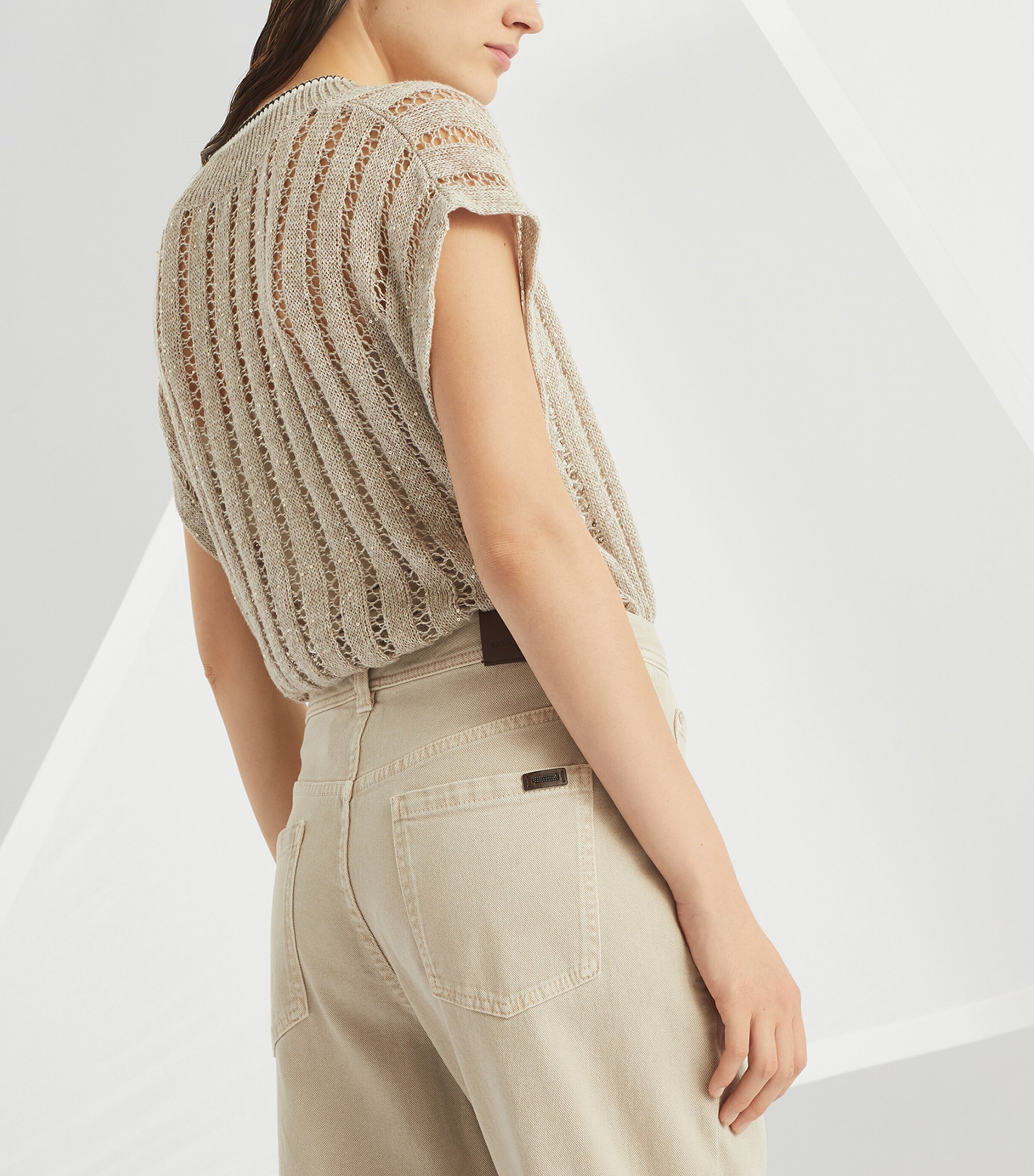 Brunello Cucinelli Garment-Dyed Baggy Tapered Jeans | Harrods US