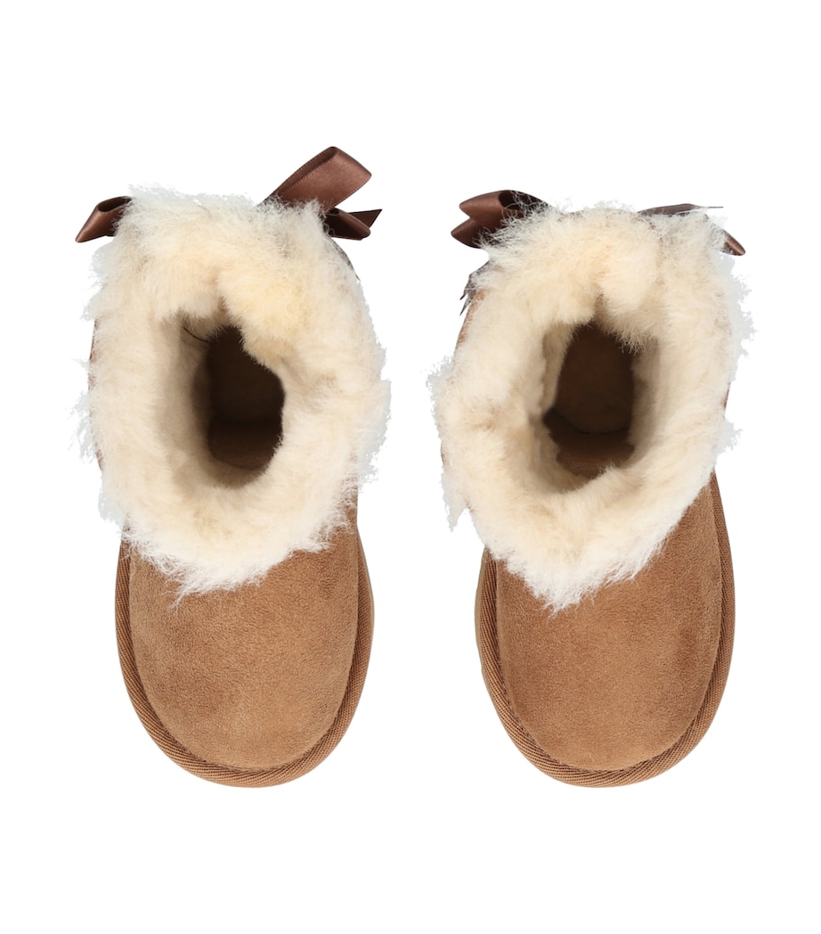 Suede Baily Bow II Boots BROWN Image 4