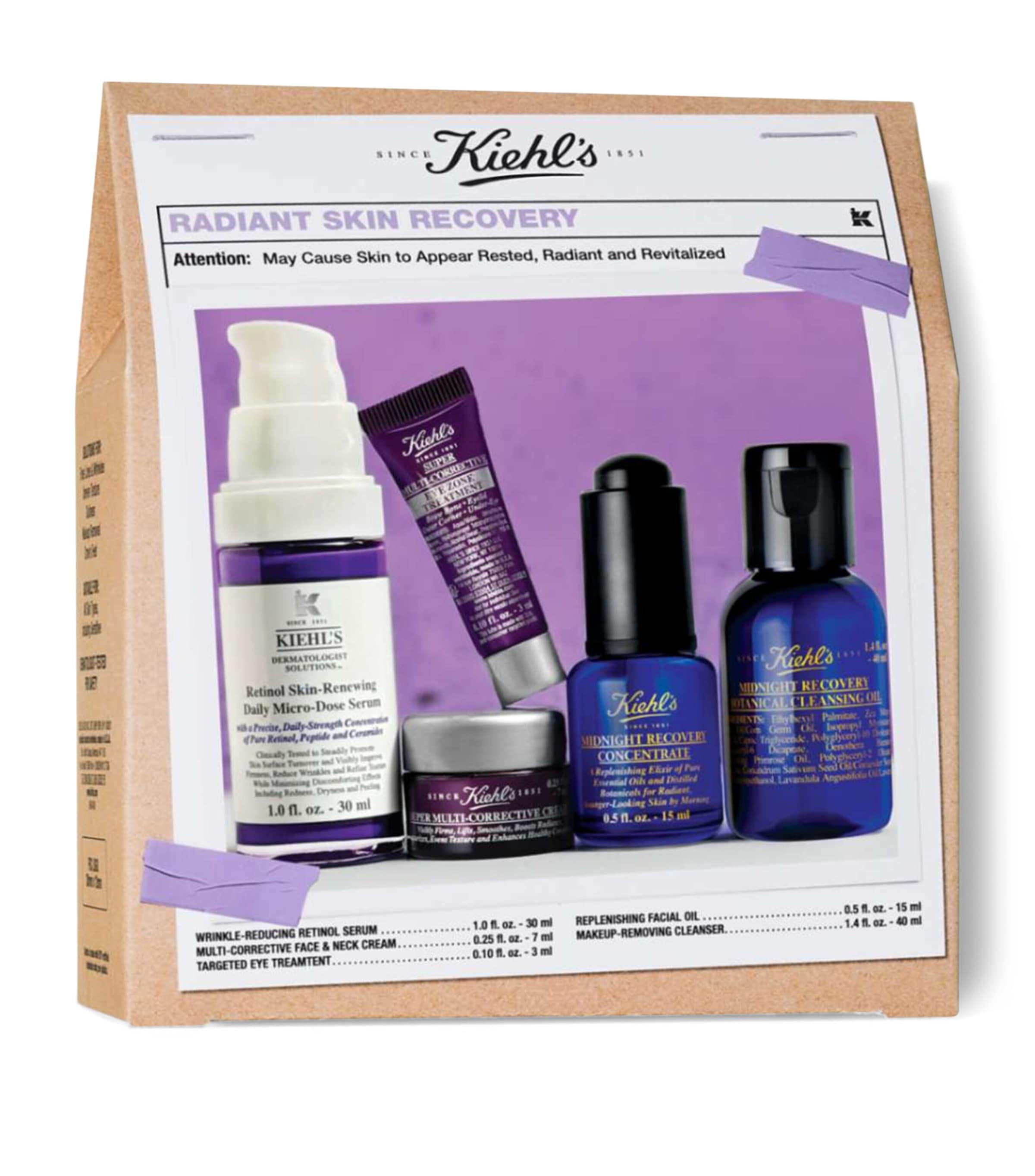 Radiant Skin Recovery Gift Set NO COLOUR Image 5