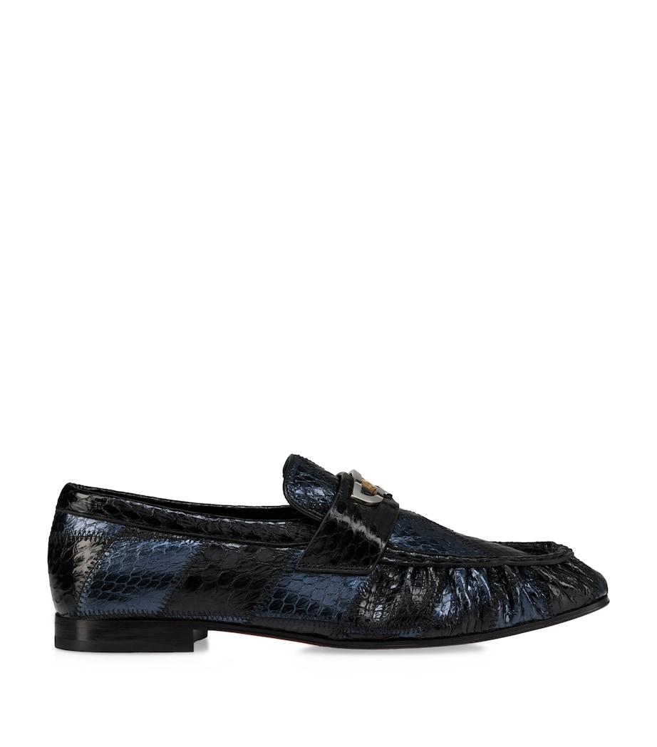 Mocallista Patchwork Leather Loafers B886 Image 1