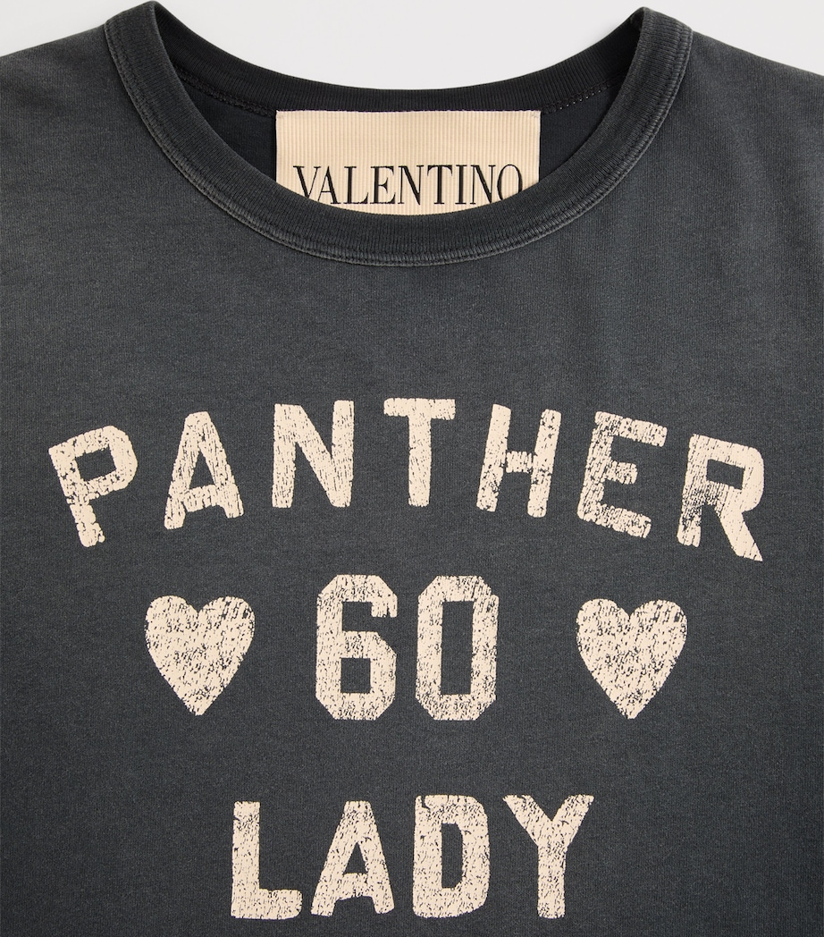 Valentino Womens Cotton Printed T-Shirt Image 8
