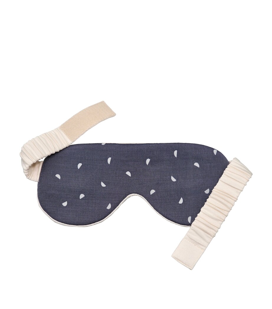 SHLEEP Knitted Sleep Mask Ivory Tusk Image 4