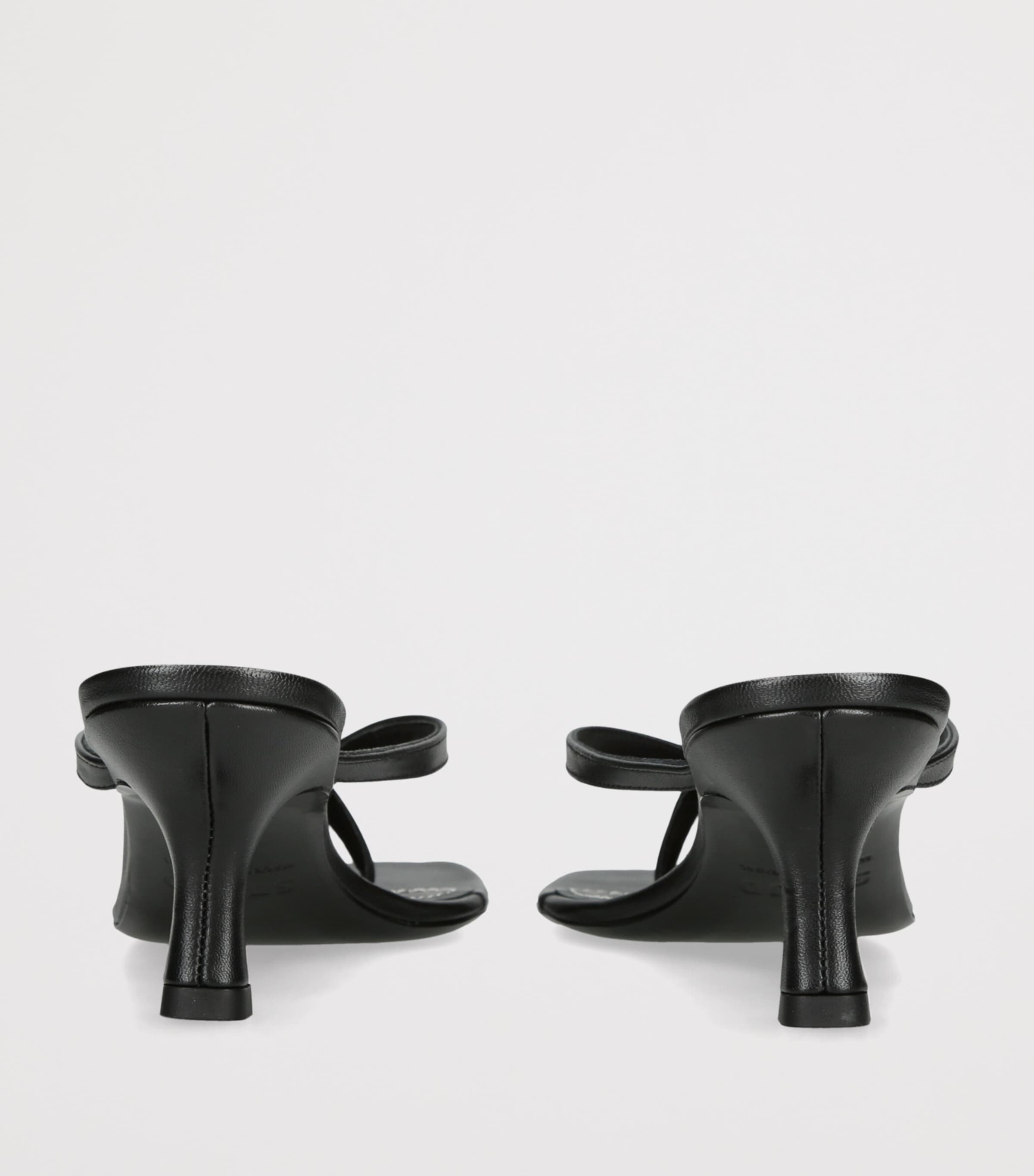 STAUD Freja Kitten Heel Sandals 60 Black Image 2