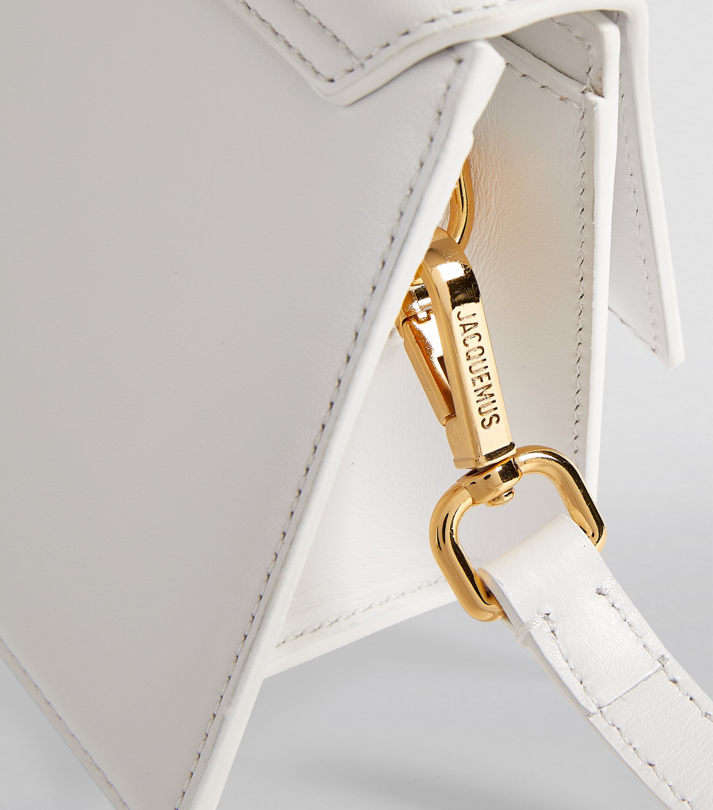 Jacquemus Medium Chiquito Top-Handle Bag White Image 7