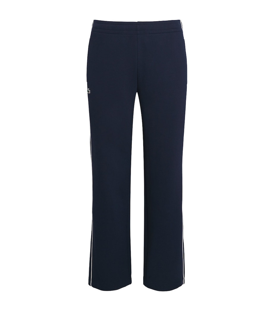 Lacoste Mens Tennis Heritage Sweatpants Navy Blue/flour Image 1