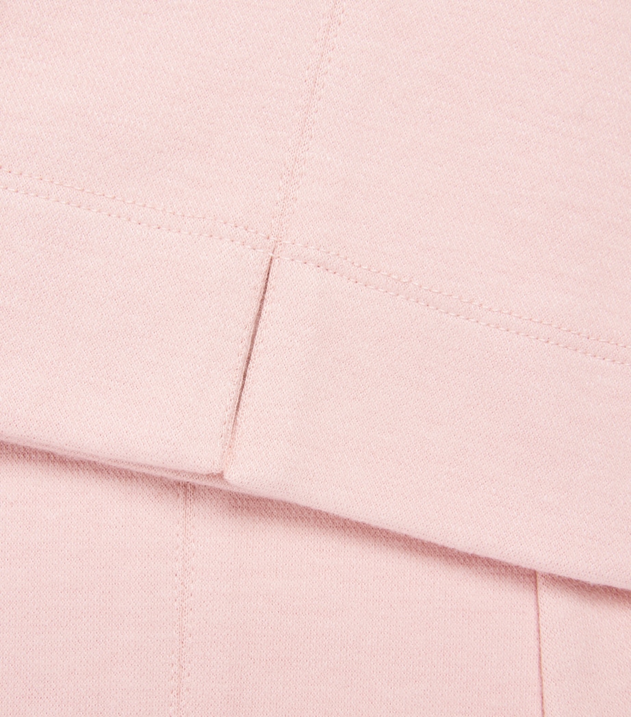 Monnalisa Knit Flared Trousers (3 Months-6 Years) Lotus Image 3
