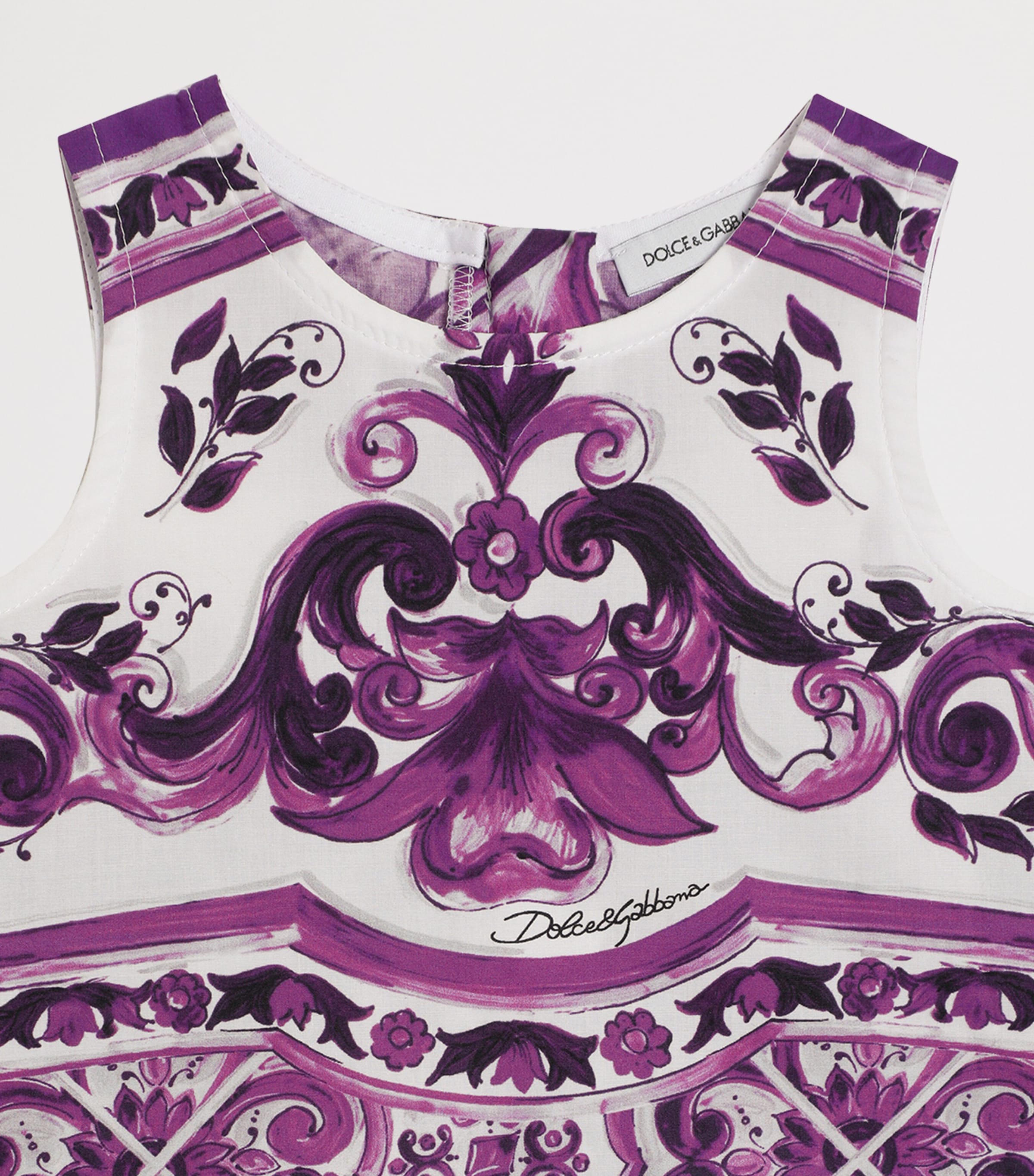 Cotton Printed Dress (3-36 Months) IP3TN-MIX MAIOLI Image 6