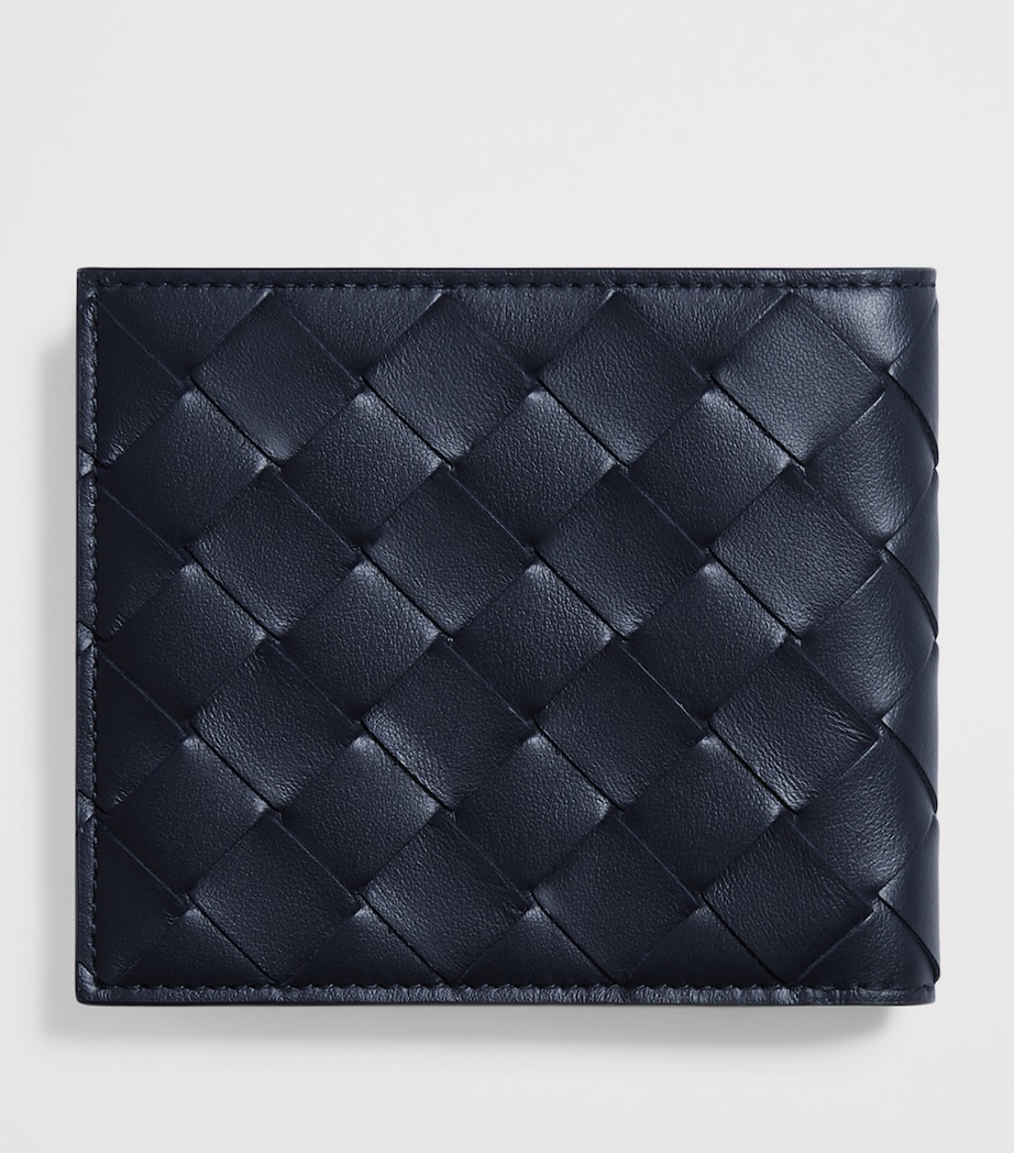 Bottega Veneta Leather Intrecciato Bifold Wallet Image 3
