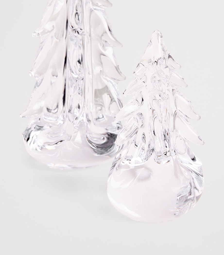 Glass Vermont Evergreen Christmas Tree Ornament CLEAR Image 2