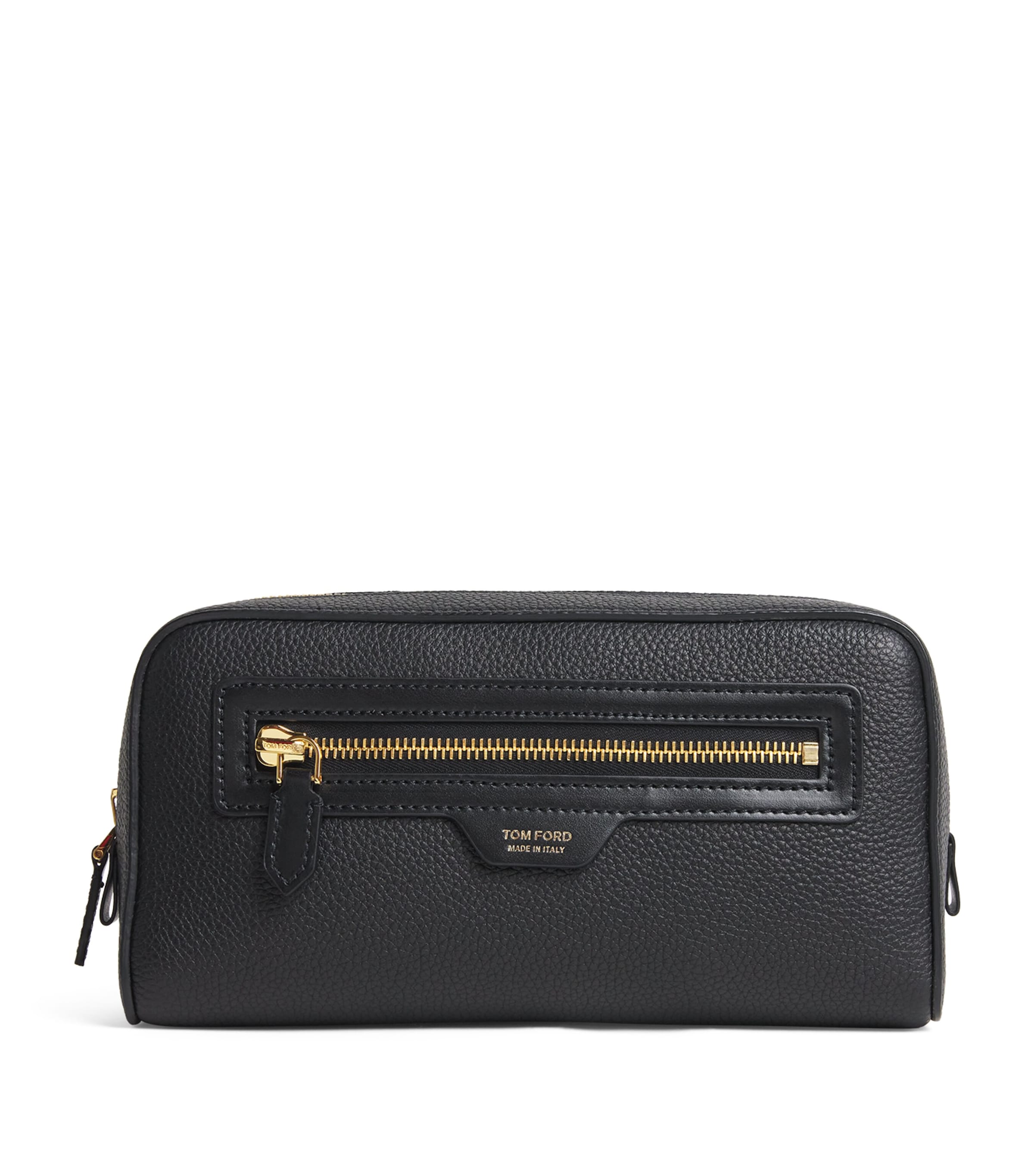 Leather Wash Bag NAA Image 1