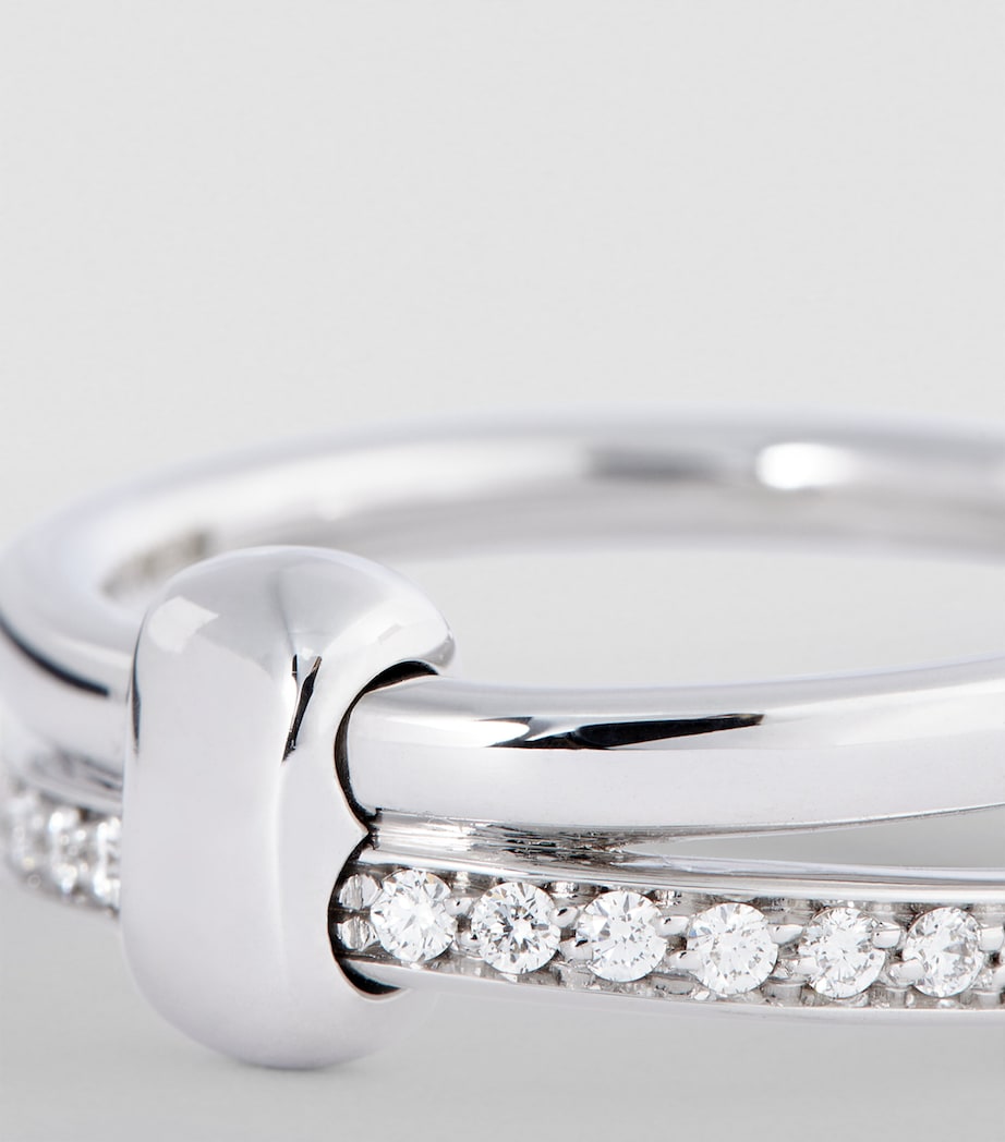 White Gold and Diamond Pomellato Together Ring DB000 Image 4