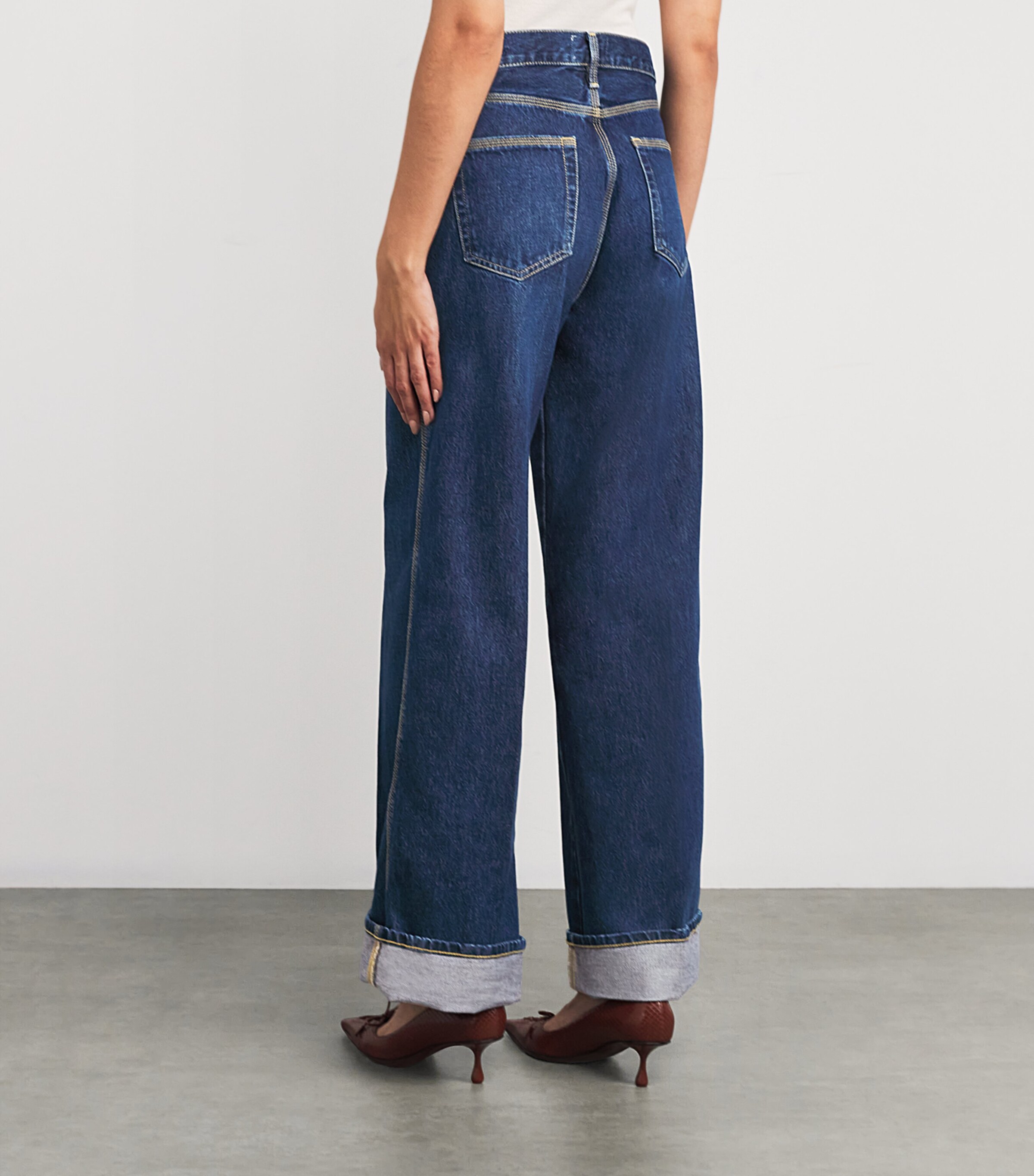 The Cuffed Wide-Leg Jeans SPENCER Image 4