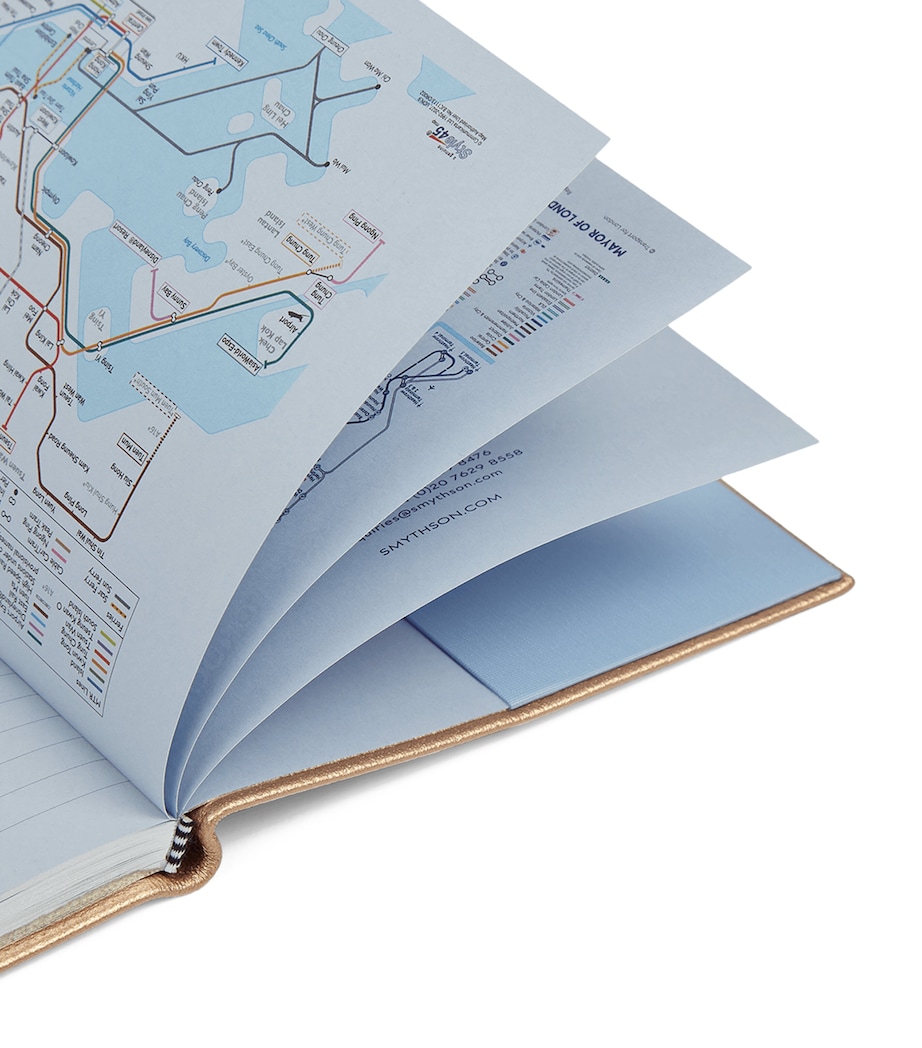 Leather Soho A5 2026 Diary BRONZE Image 7