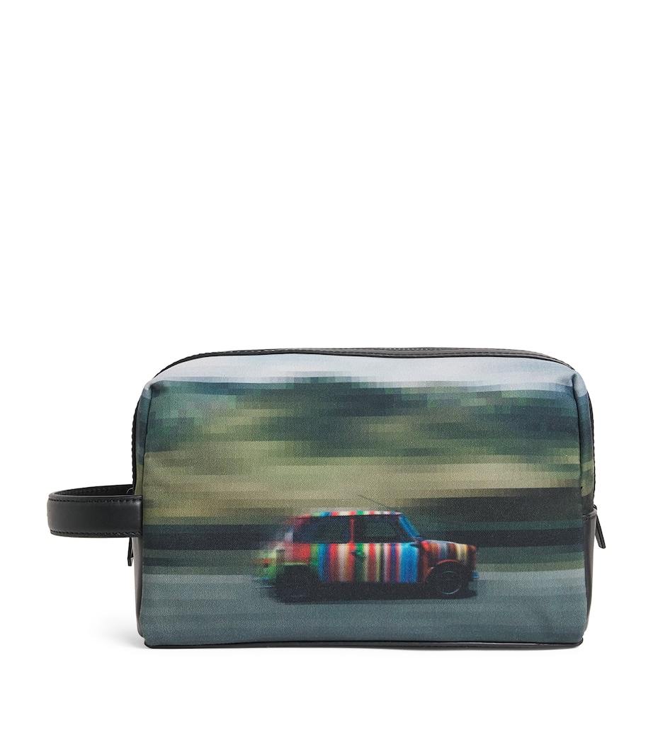 Pixelated Mini Wash Bag PRINTED Image 1