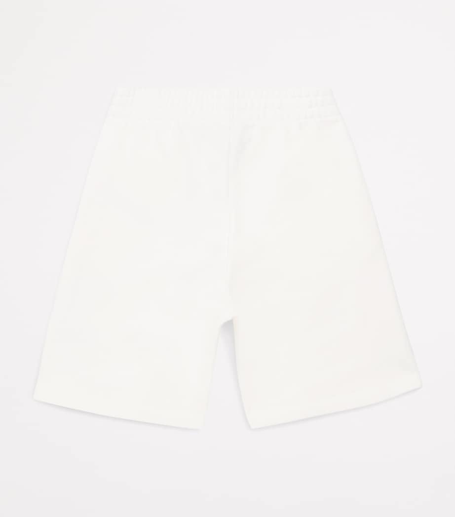 Kenzo Kids Cotton Embroidered Bermuda Shorts (2-14 Years) Offwhite Image 2
