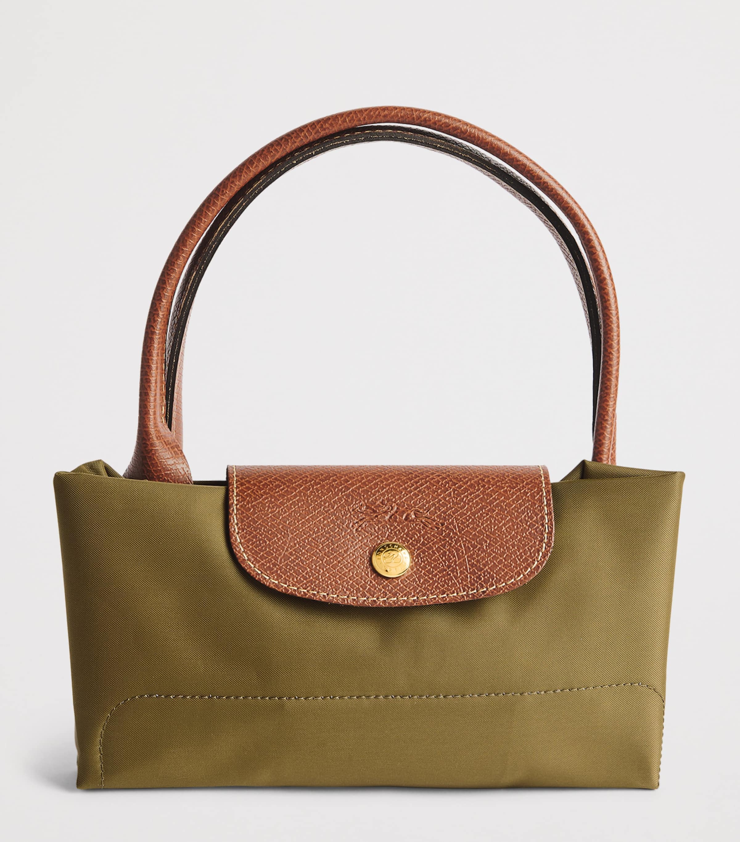 Longchamp Medium Le Pliage Original Handbag Olive Image 5