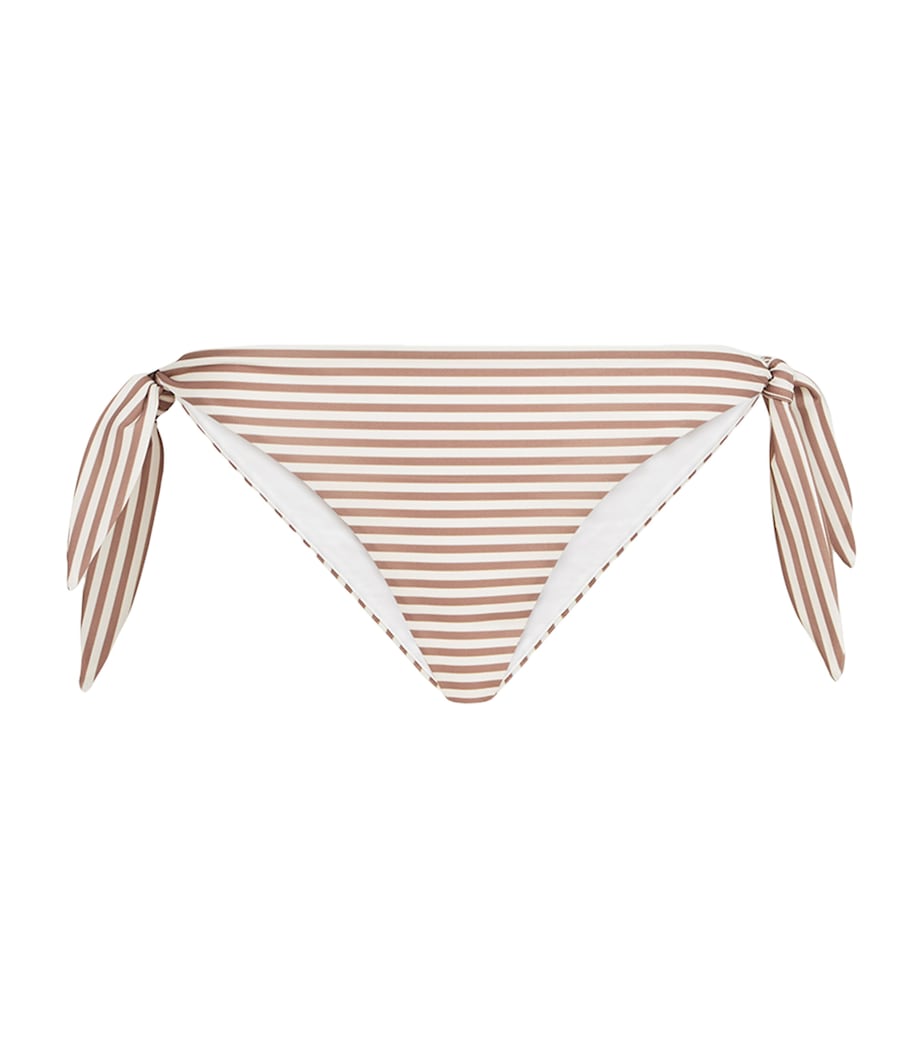 Brunello Cucinelli Womens Side-Tie Bikini Bottoms Image 1