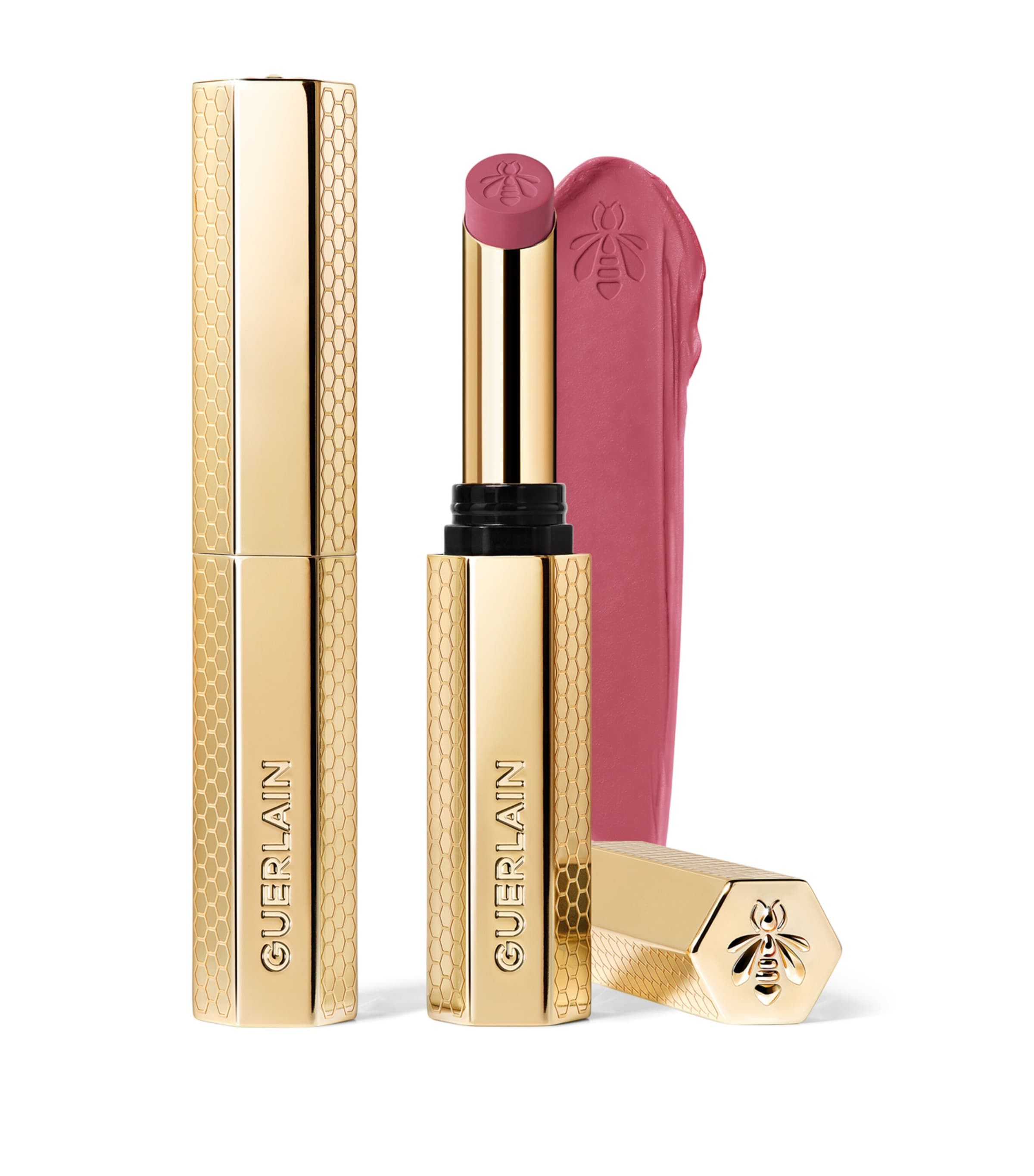 Guerlain KissKiss Honey-Infused Intense Lipstick Tender Lilac Image 1