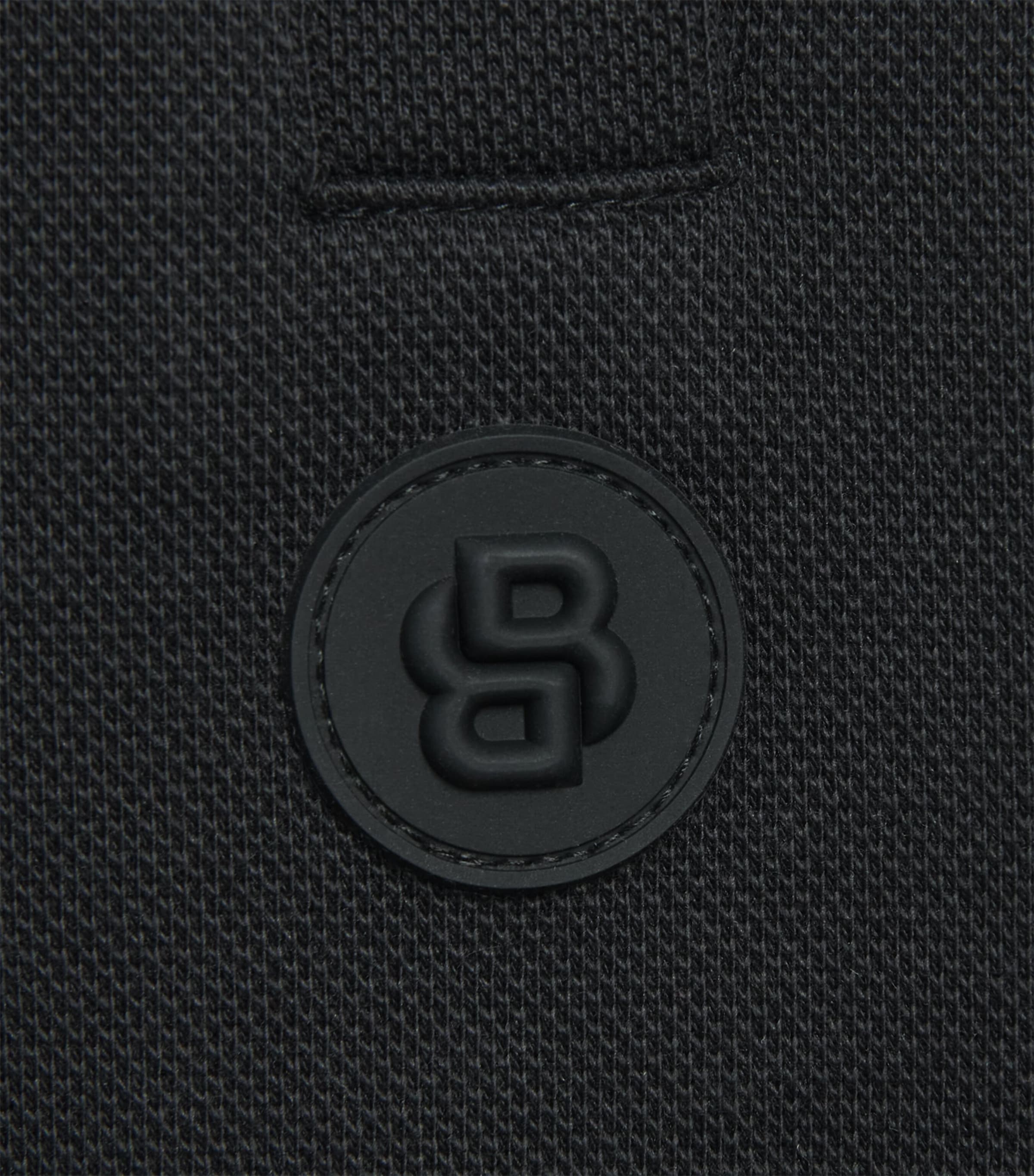 BOSS Kidswear Piqué Logo Patch Sweatpants (4-16 Years) Black Image 2