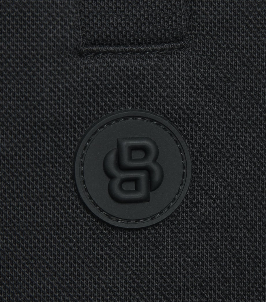 BOSS Kidswear Piqué Logo Patch Sweatpants (4-16 Years) Black Image 2