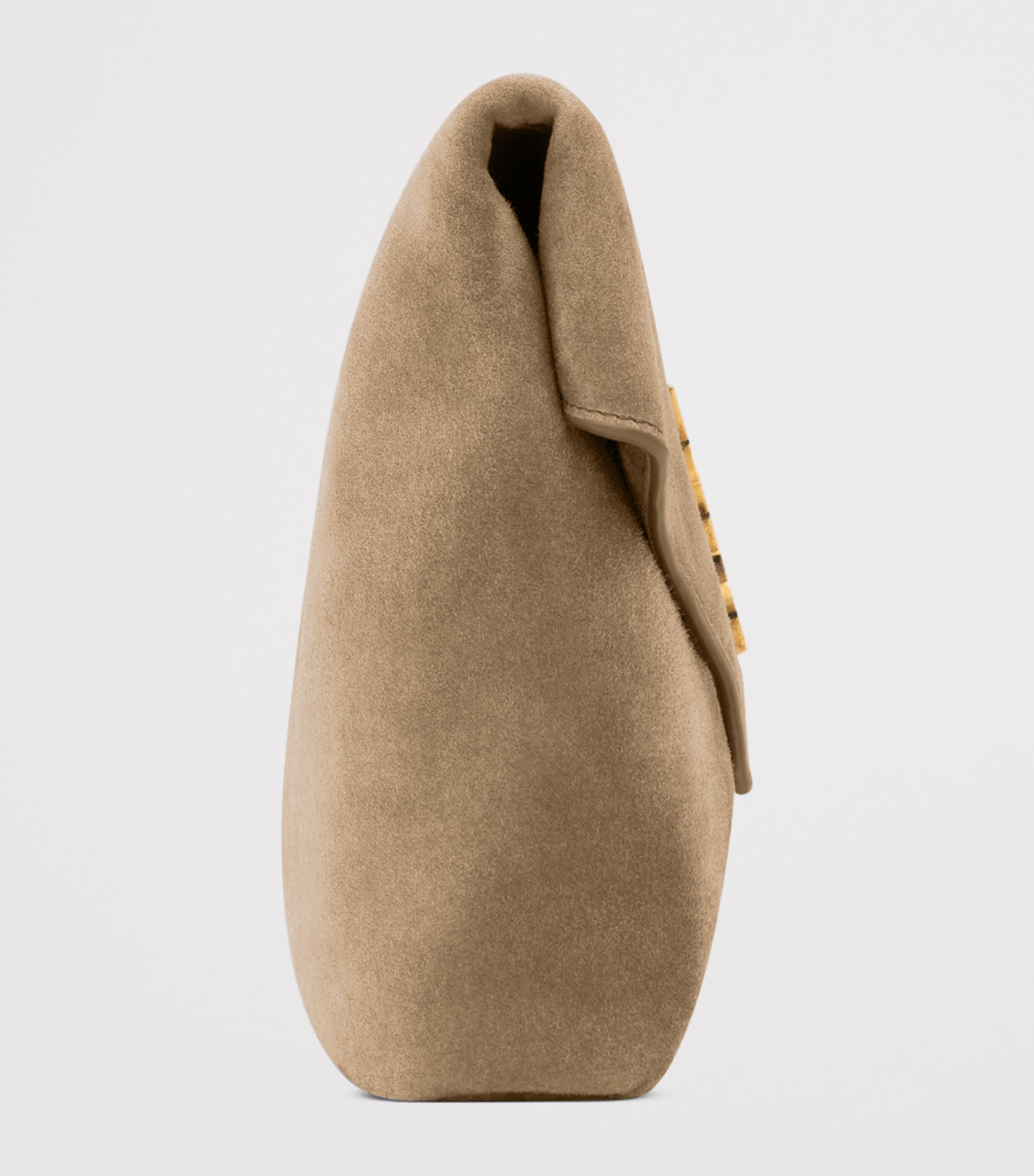 Saint Laurent Large Suede Cassandre Envelope Pouch Image 3