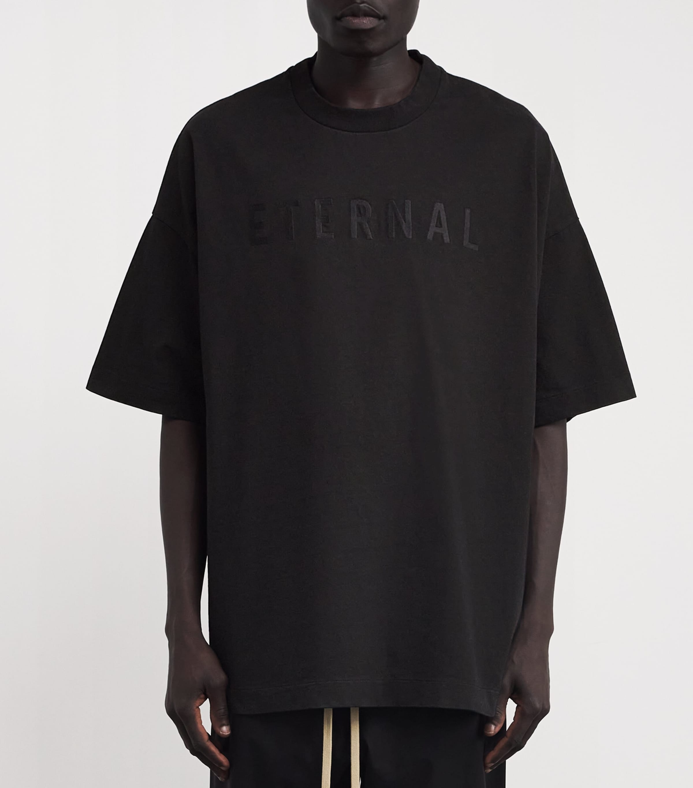 Tシャツ・カットソー Fear Of God Black Eternal T-Shirt Buy Fear of God Essentials T-Shirt 'Black' - 125SP212000F | GOAT