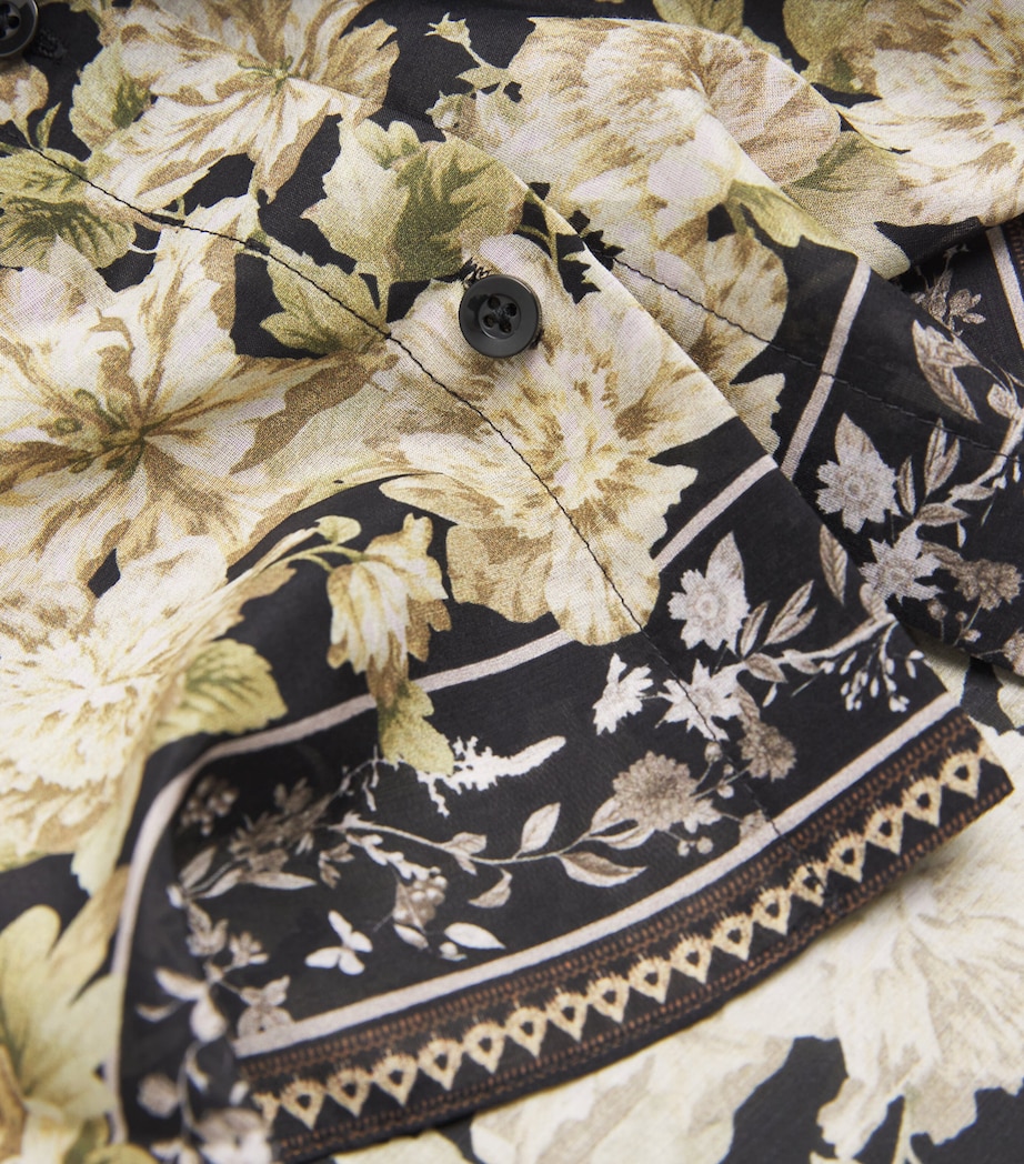 Cotton-Silk Floral Martel Blouse G078 FREE FALLING Image 5