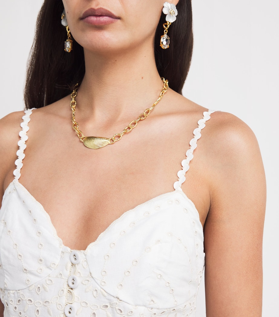 Broderie Anglaise Catta Maxi Dress IVORY NEL�M Image 6