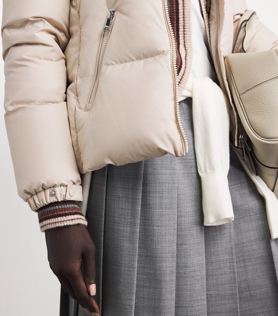 Moncler Womens Down Quilted Fourmines Jacket Image 3