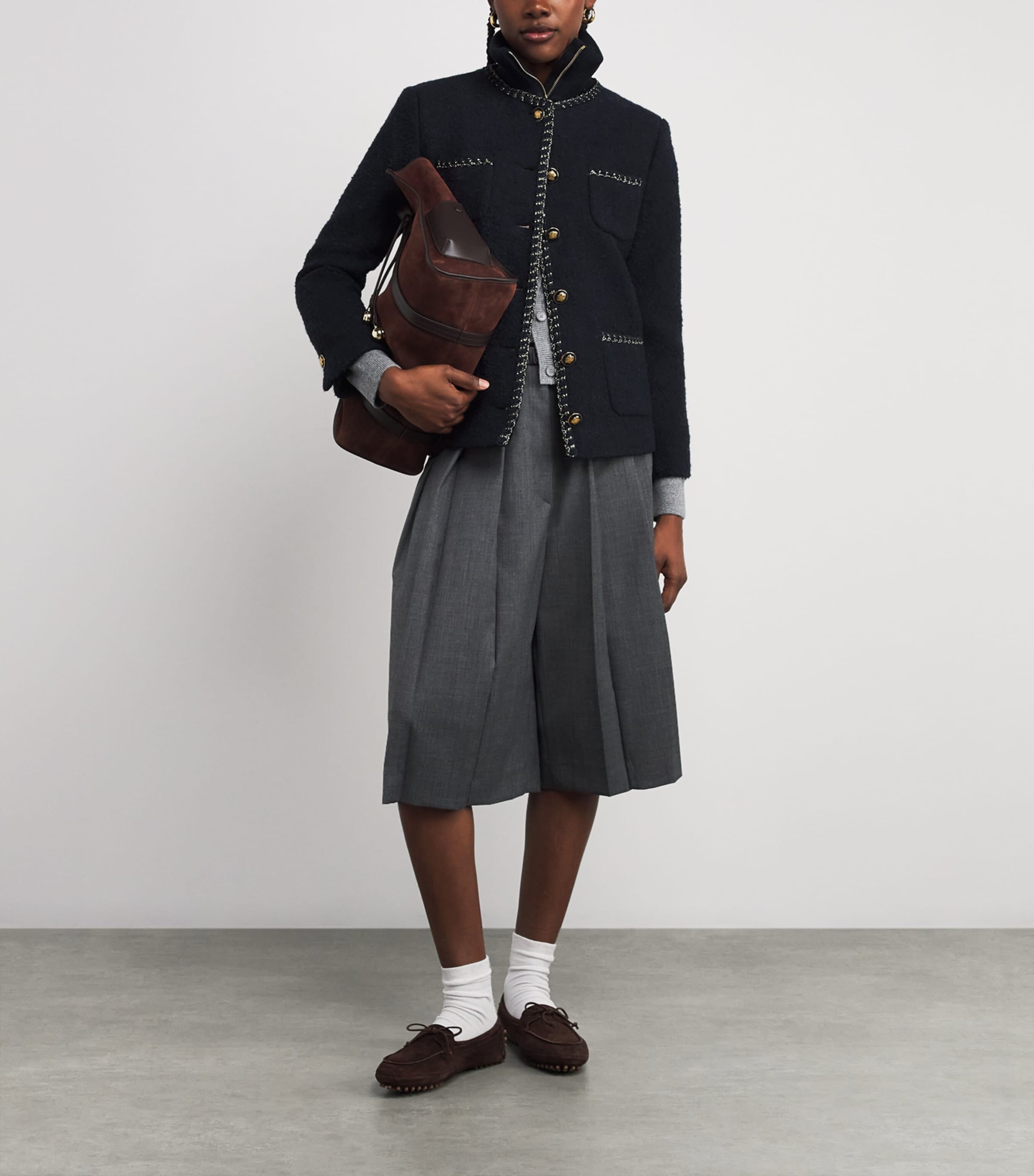 Tweed Jacket NAVY BLUE Image 2