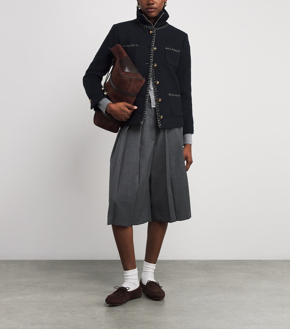 Tweed Jacket NAVY BLUE Image 2