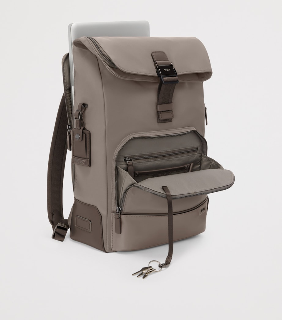 Harrison Osborn Roll-Top Backpack TAUPE DRIFTWOOD A879 Image 3