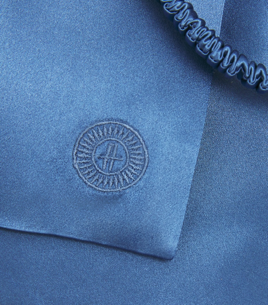 Silk Sleep Mask BLUE Image 5