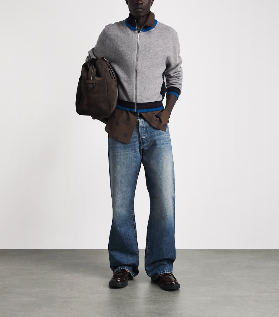 DRIES VAN NOTEN Mens Straight Jeans Image 2