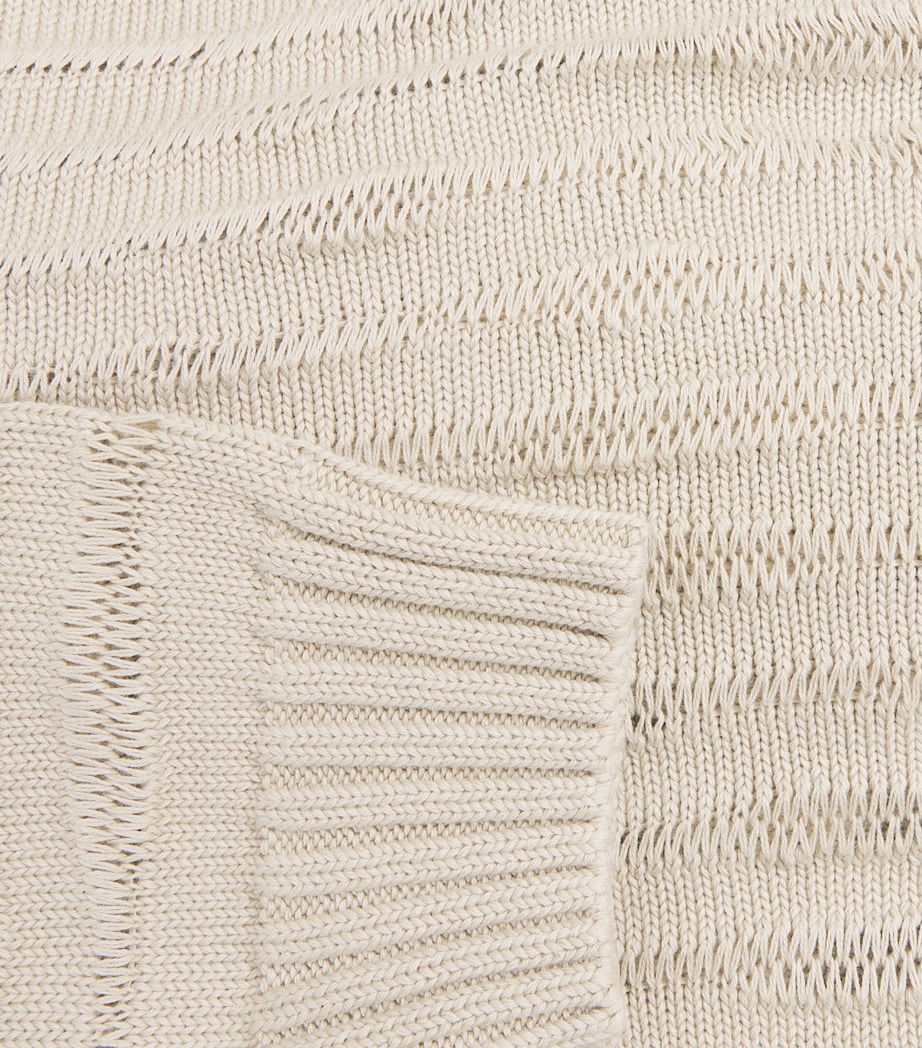 Cotton Loose Rib Cardigan 106 Image 5