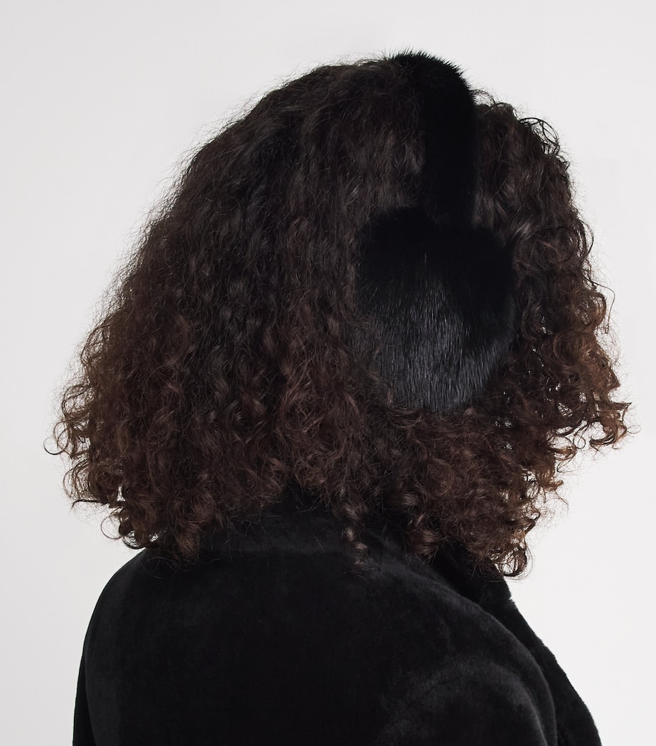 Yves Salomon Mink Fur Earmuffs Image 2