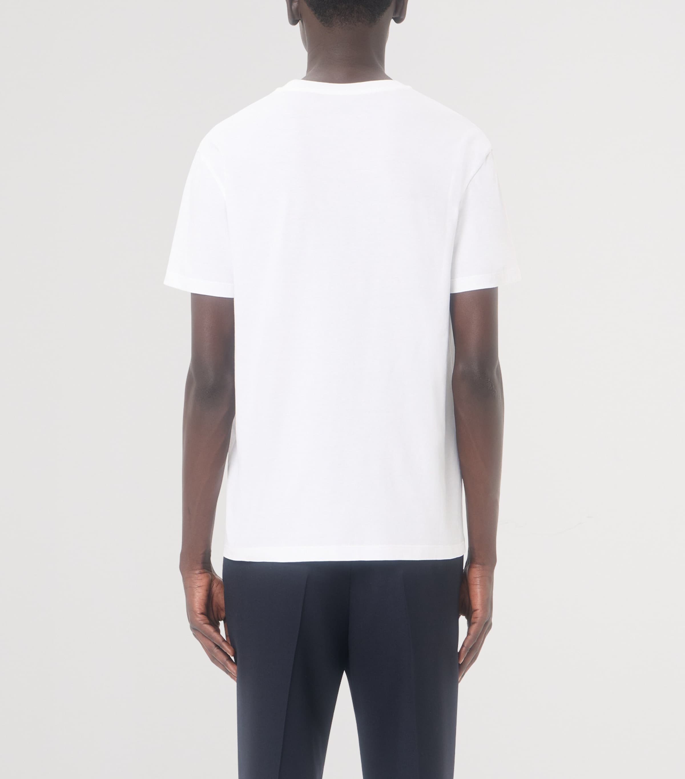 Valentino Mens Cotton VLogo T-Shirt Image 5