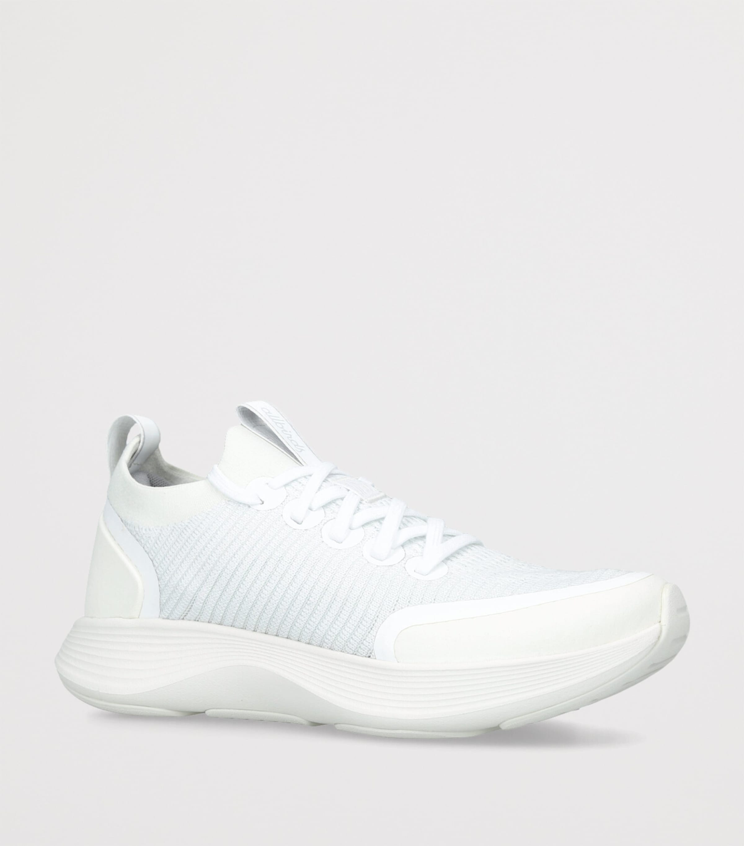 Knitted Strider Trainers WHITE Image 3