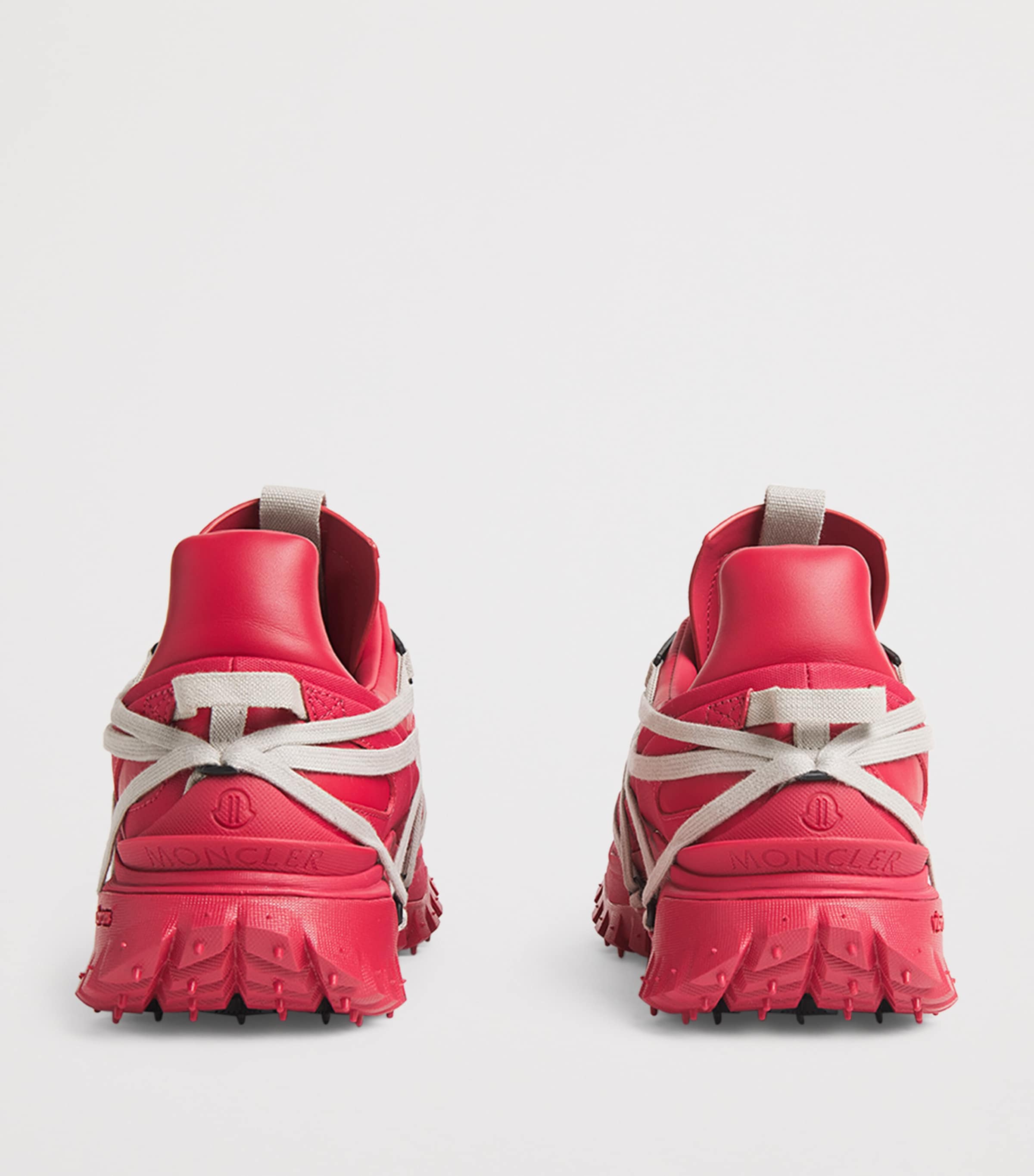 x Moncler Trailgrip Megalace Sneakers 438 - CARNELIAN Image 4