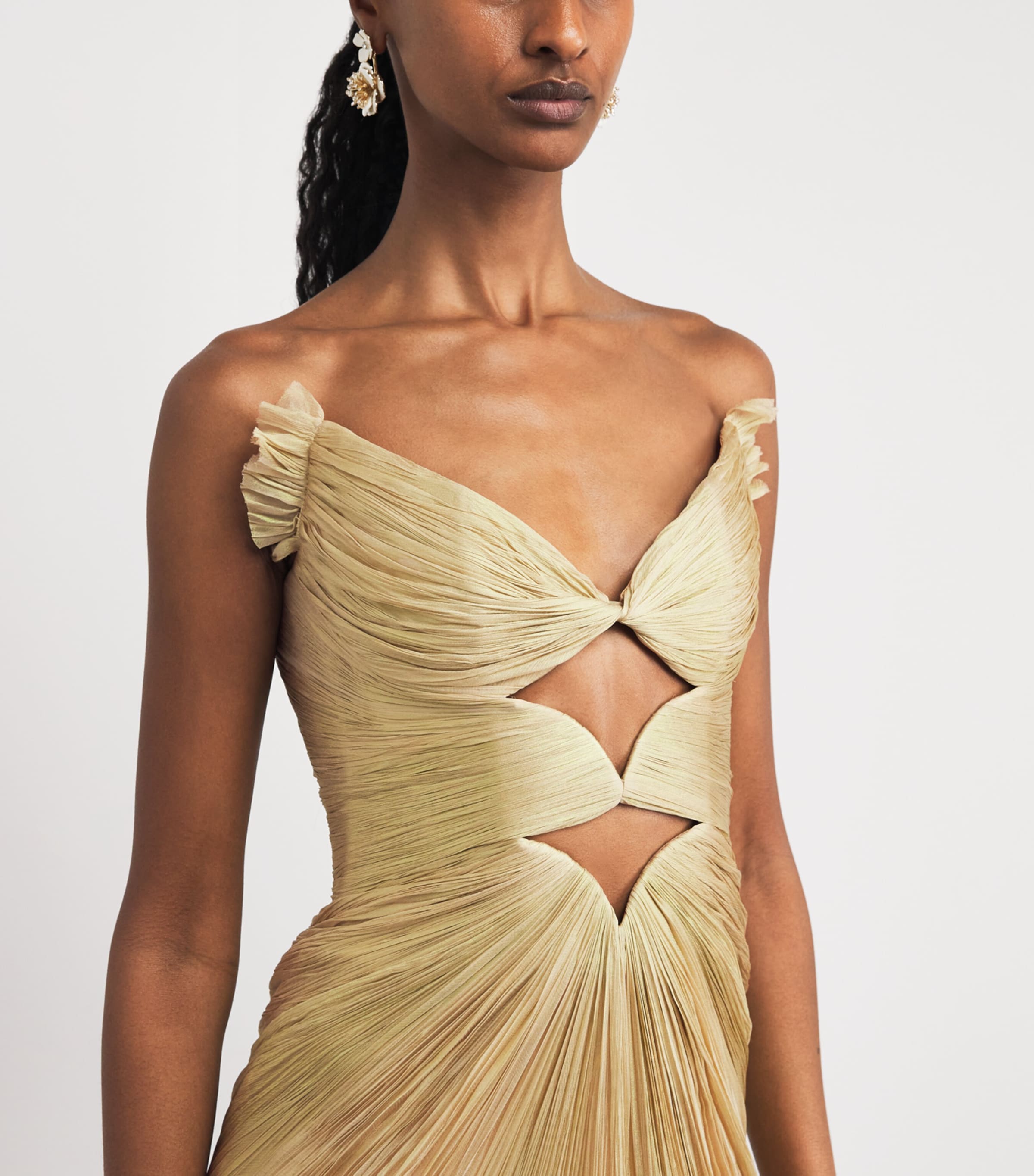 Maria Lucia Hohan Carmen Gown - Orange - 42