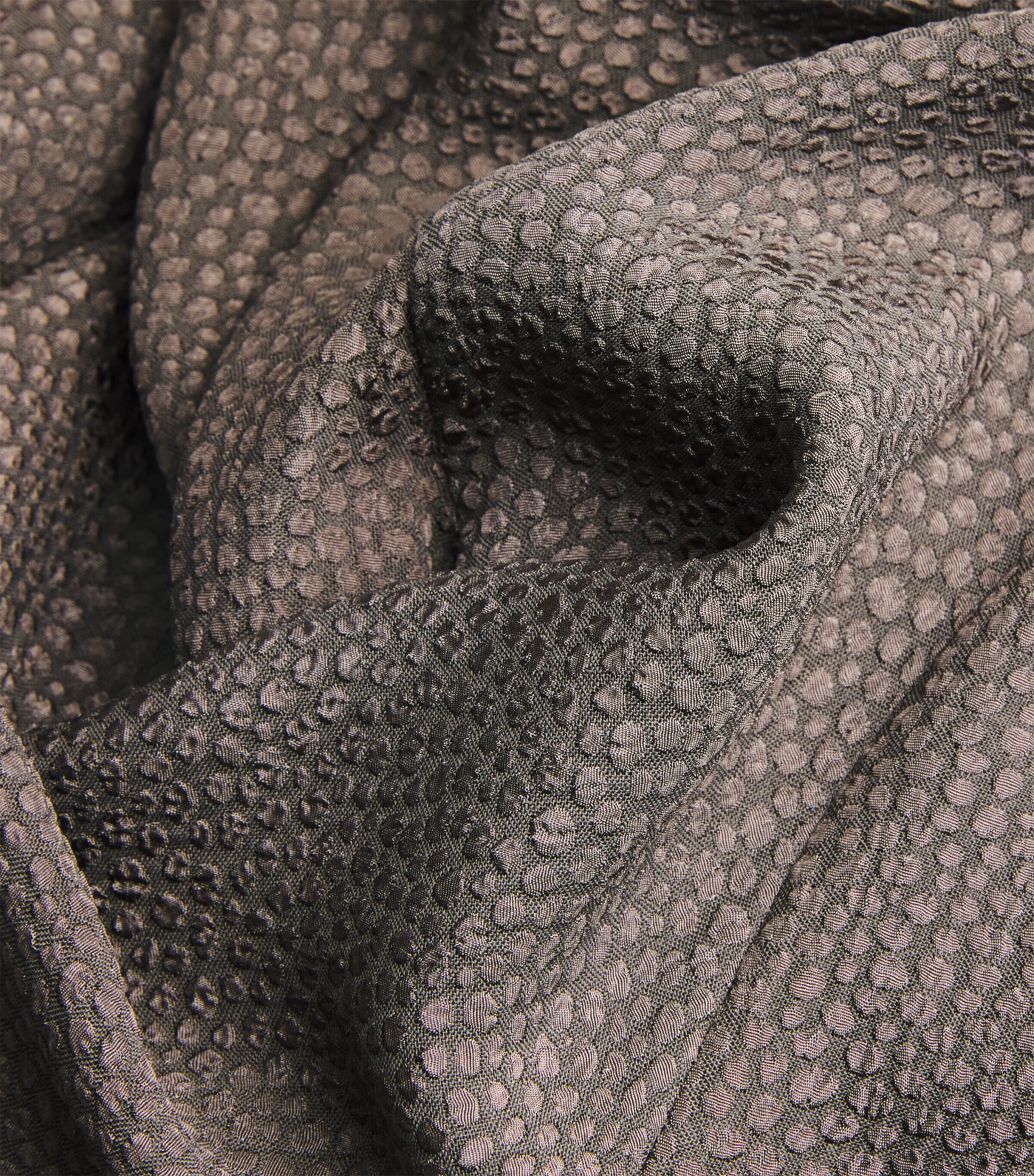 Jacquard Belted Jete Midi Skirt SLATE GREY Image 5